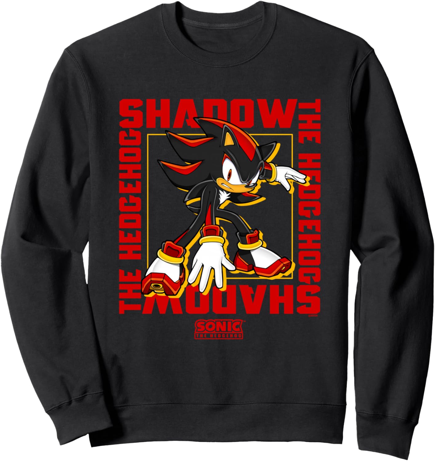 Sonic The Hedgehog Shadow The Hedgehog Epic Portrait Sweatshirt