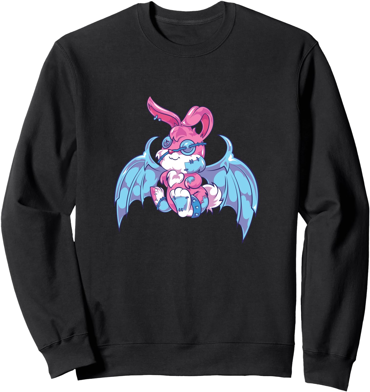Kawaii Rabbit Bunny Japanese Anime Manga Pastel Goth Sweatshirt