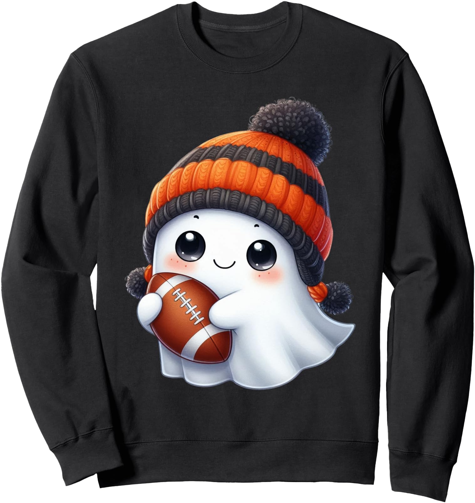 Football Ghost Halloween Party Costume Sweatshirt