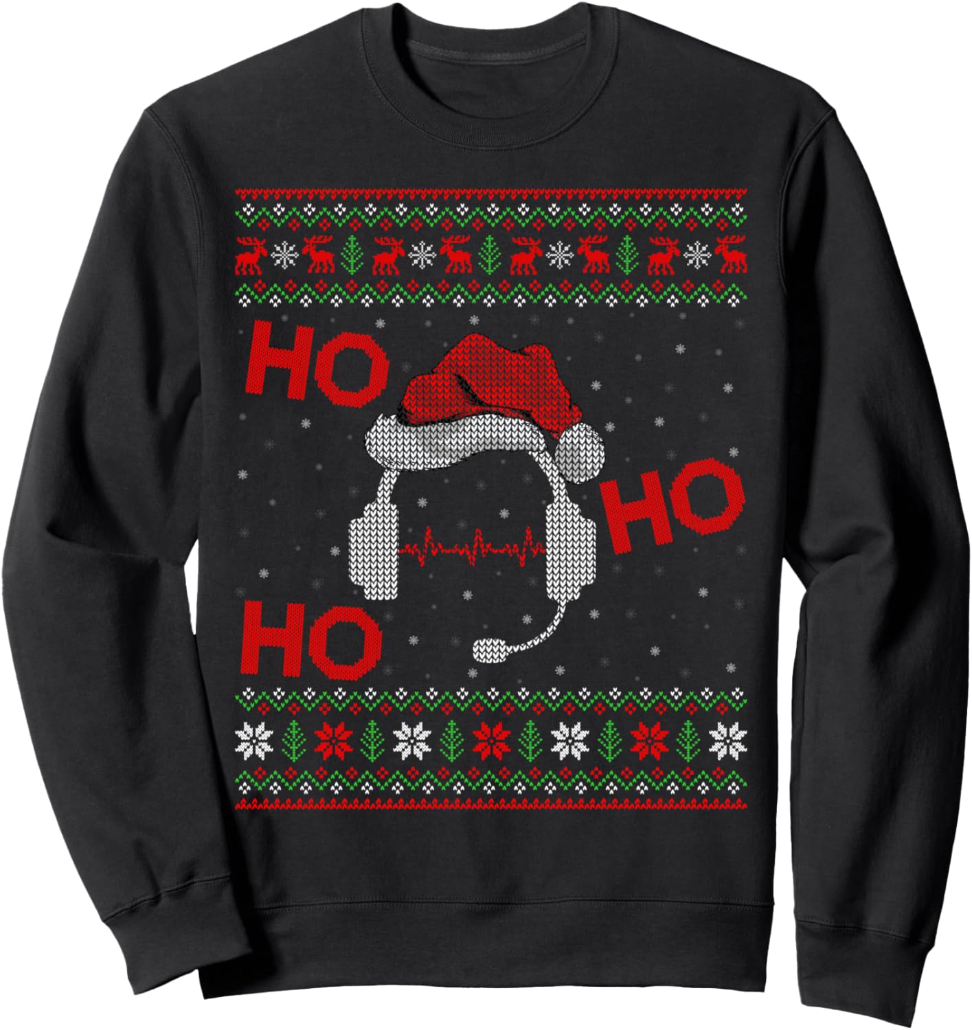 Funny Dispatcher Xmas Gift Ugly Dispatcher Christmas Sweatshirt