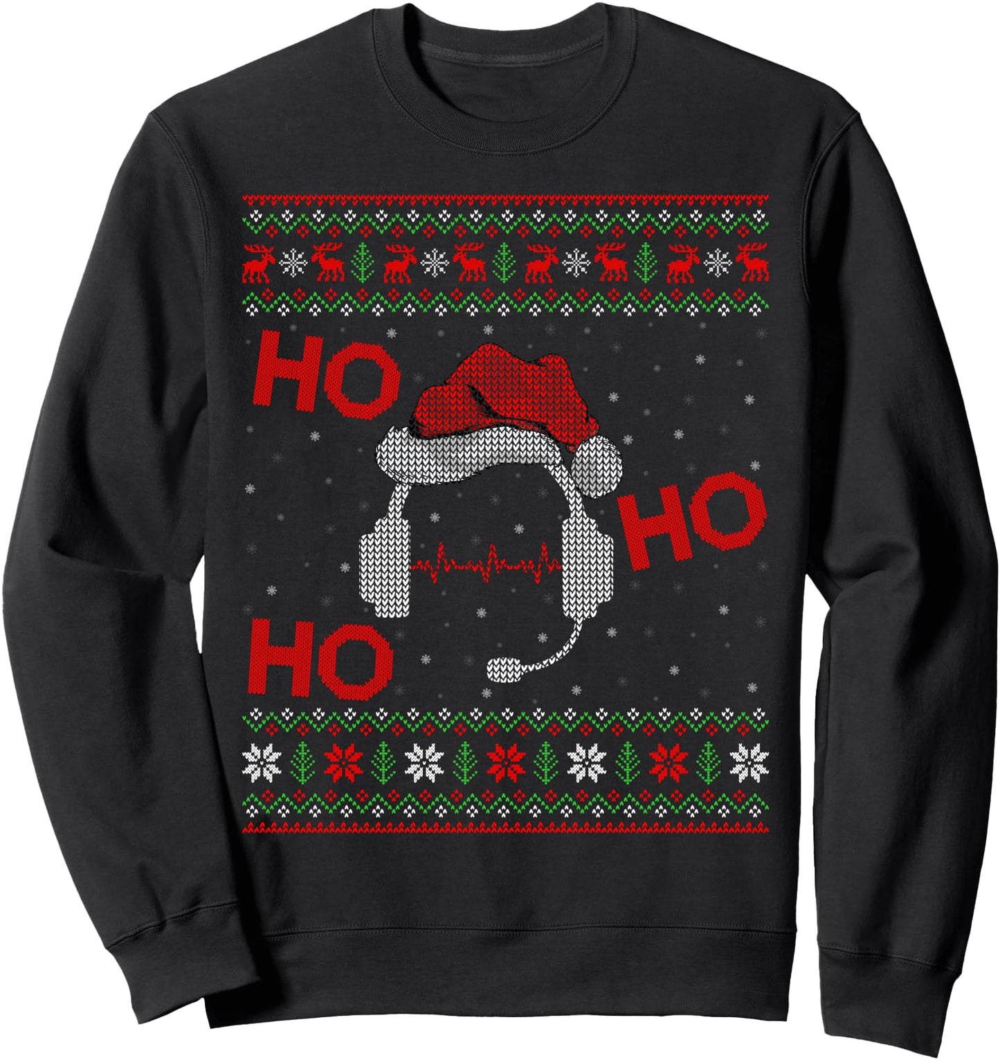 Funny Dispatcher Xmas Gift Ugly Dispatcher Christmas Sweatshirt