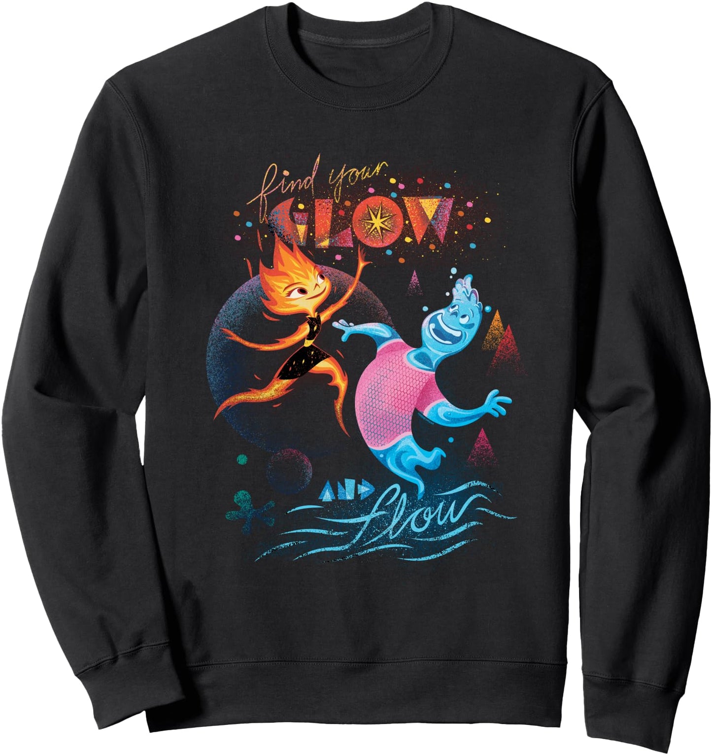 Disney and Pixar's Elemental Find Your Glow and Flow Sweatshirt