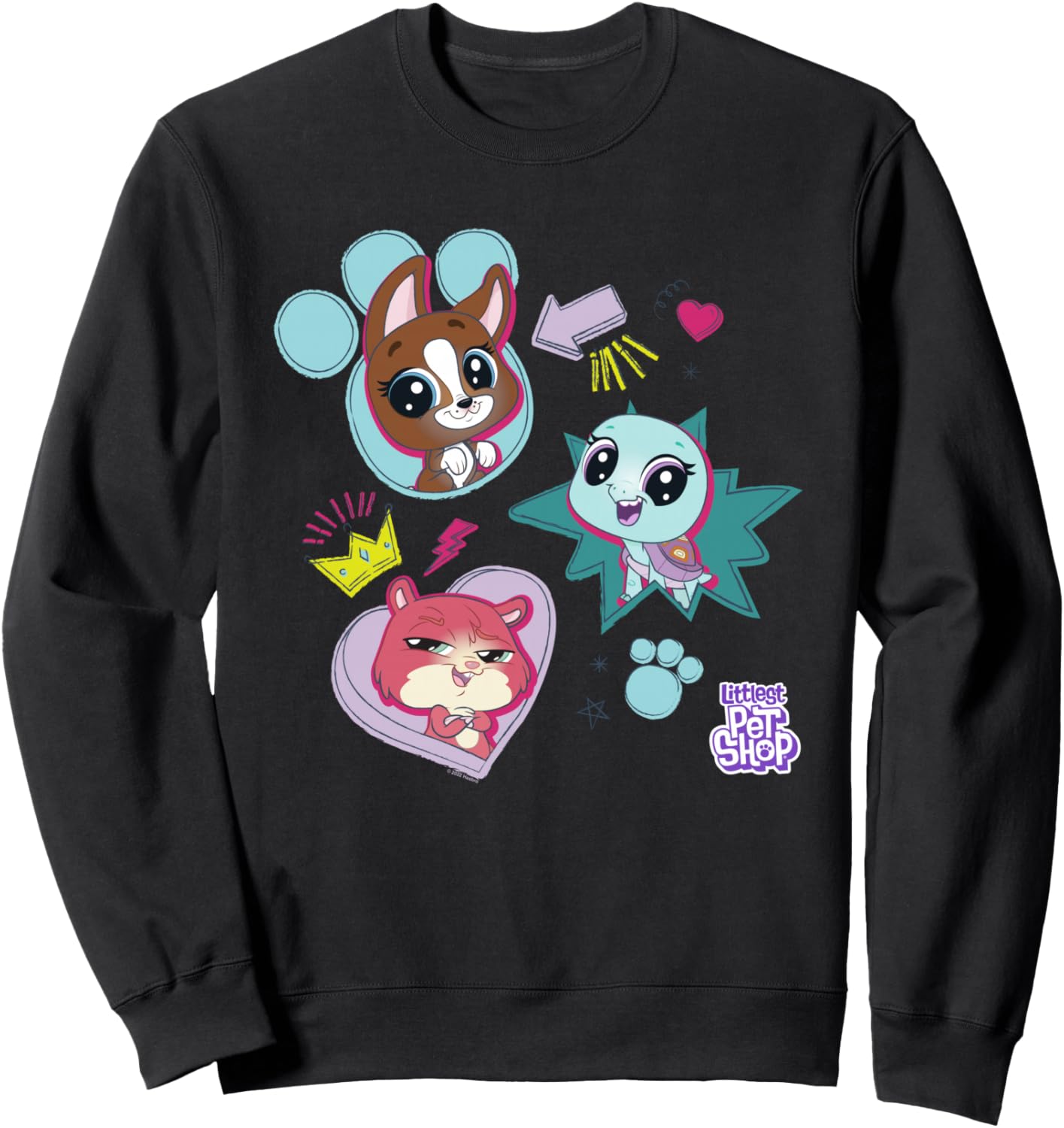 Littlest Pet Shop Pawsitively Cute Group Sweatshirt