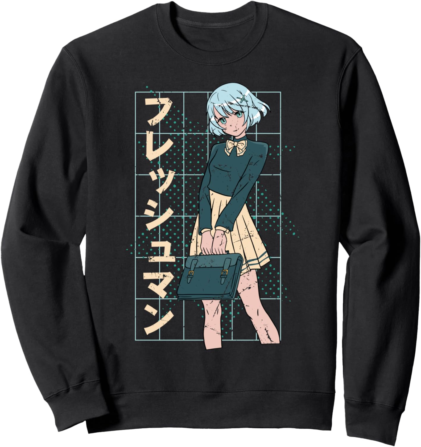 Freshman Girl Kawaii Otaku Anime Japanese Aesthetics Sweatshirt