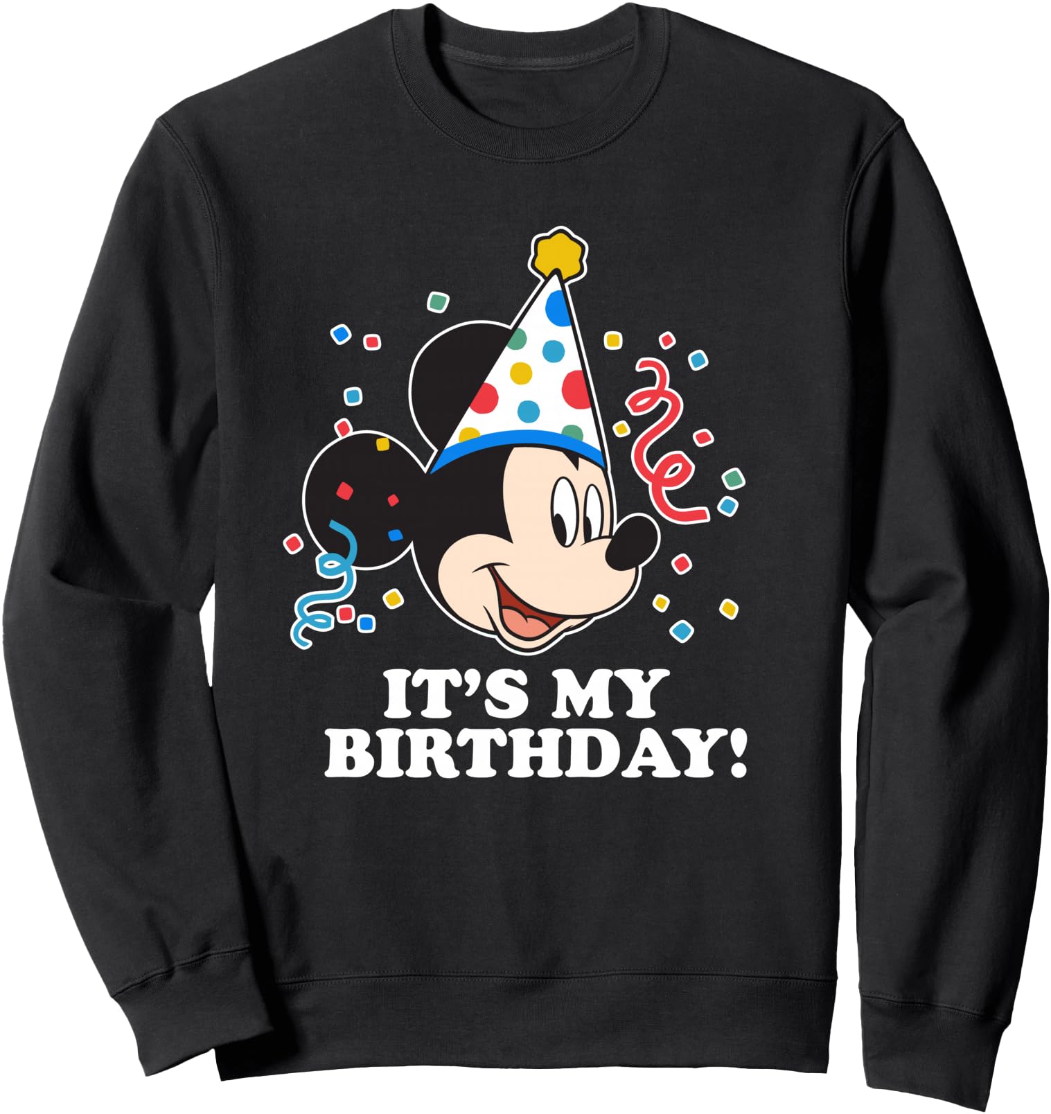 Disney Mickey Mouse It's My Birthday Sweatshirt