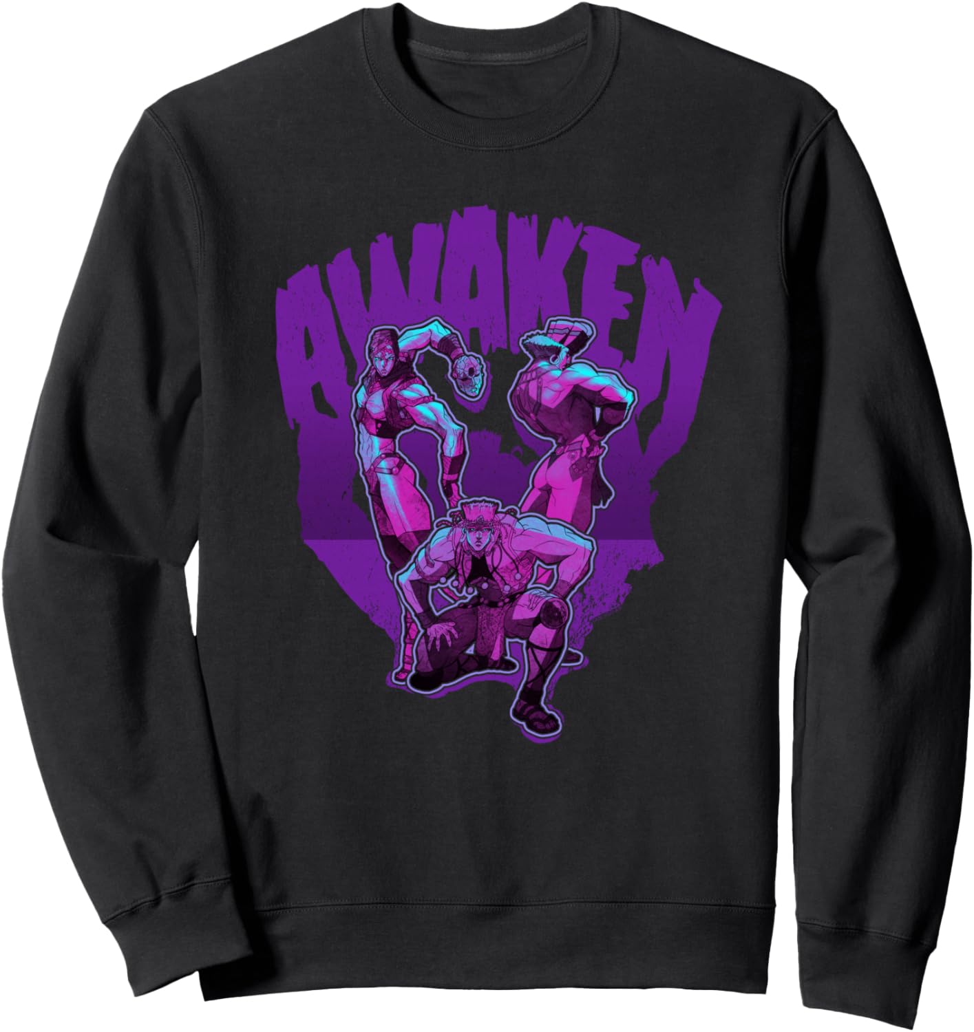 JoJo's Bizarre Adventure Pillar Men Awaken My Masters Anime Sweatshirt