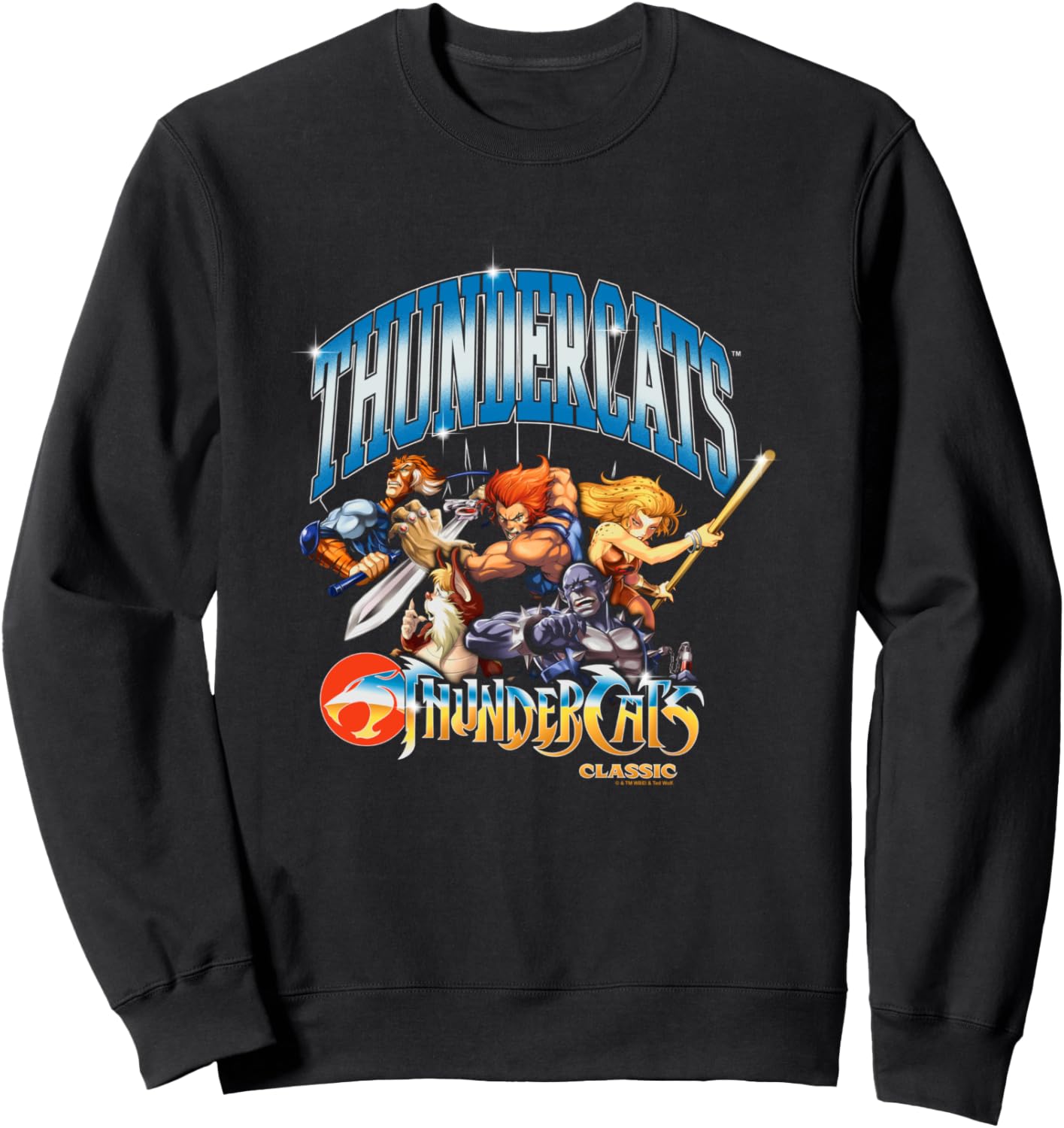 ThunderCats Classic Group Collegiate Style Sweatshirt