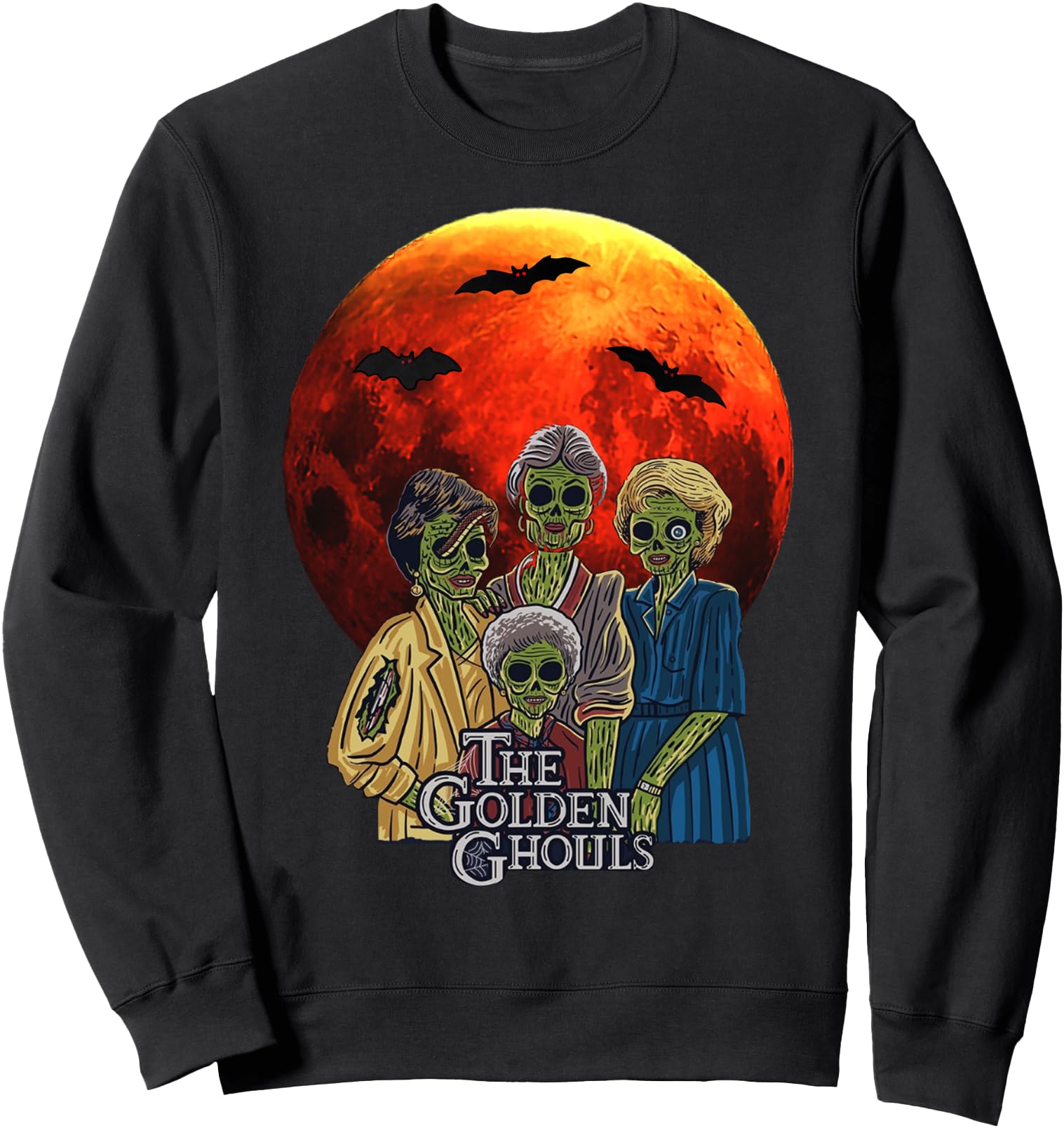 Vintage The Golden Ghouls Custom For Women men Halloween 22 Sweatshirt