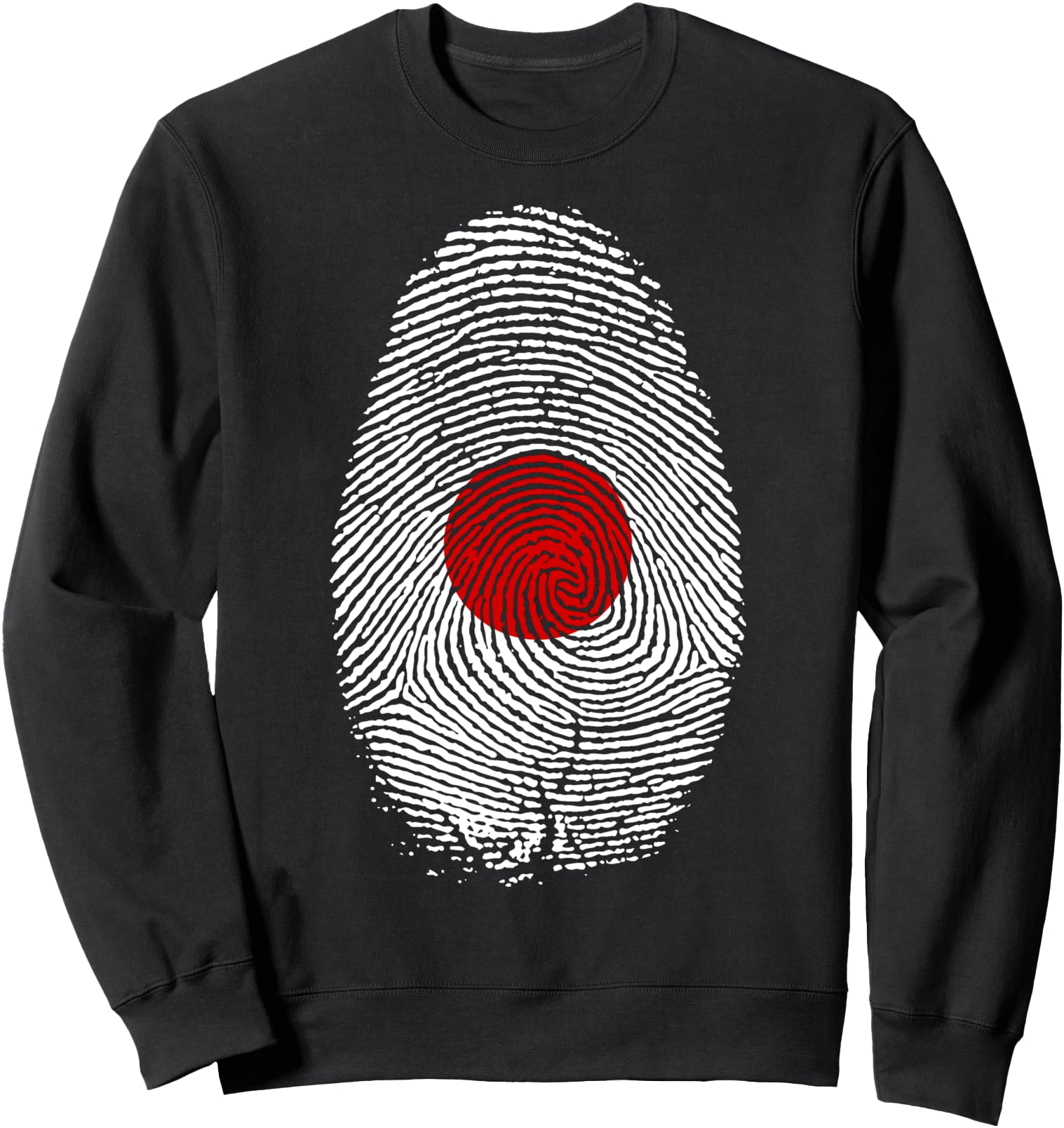Japan Flag Fingerprint It is in my DNA Gift for Japanese Sweatshirt