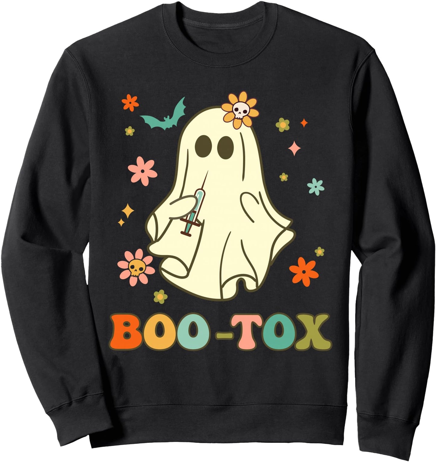 Plastic Surgeon Halloween Costume Botox Halloween Boo-Tox Sweatshirt