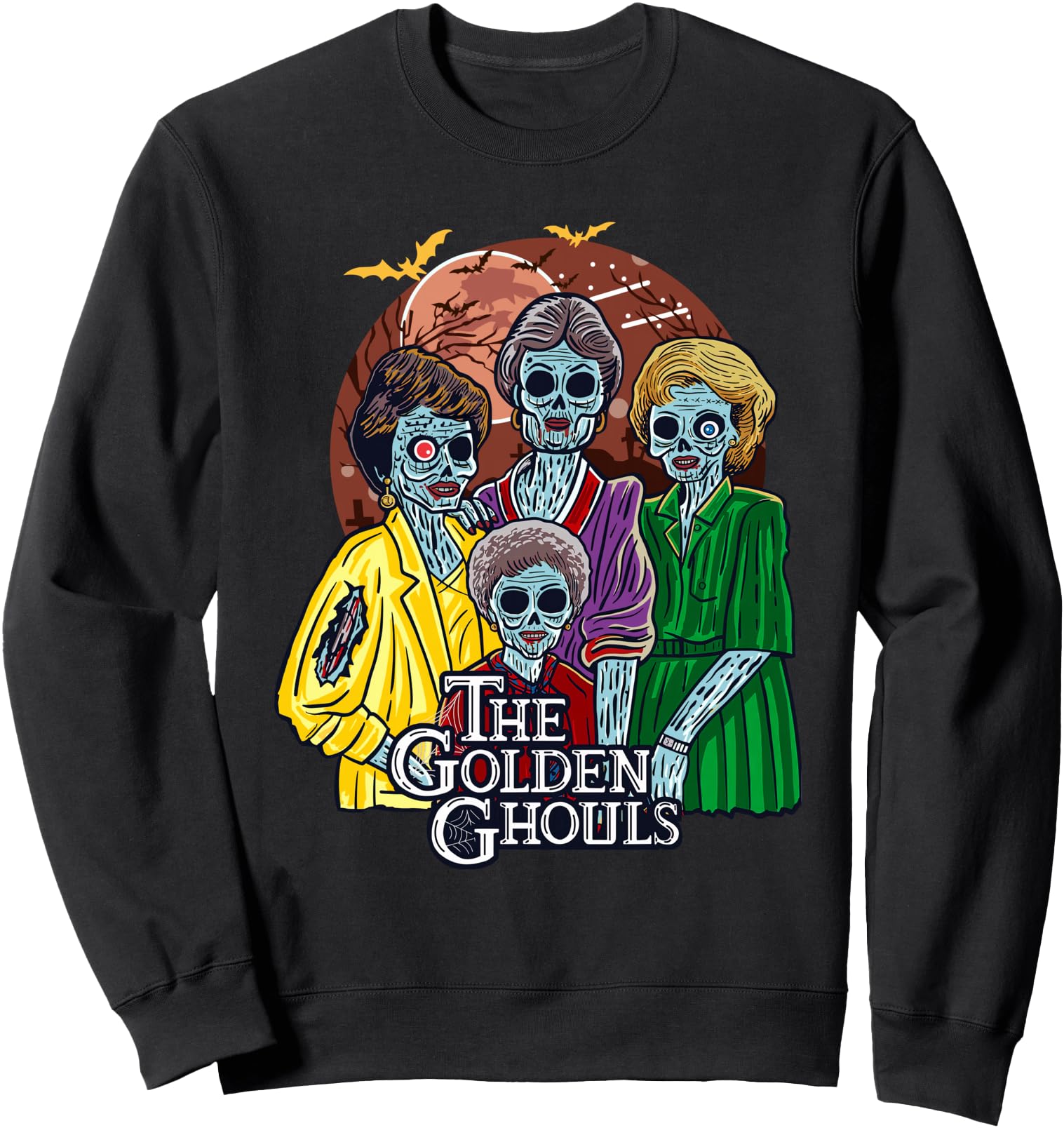 The Golden Ghouls Halloween Sweatshirt