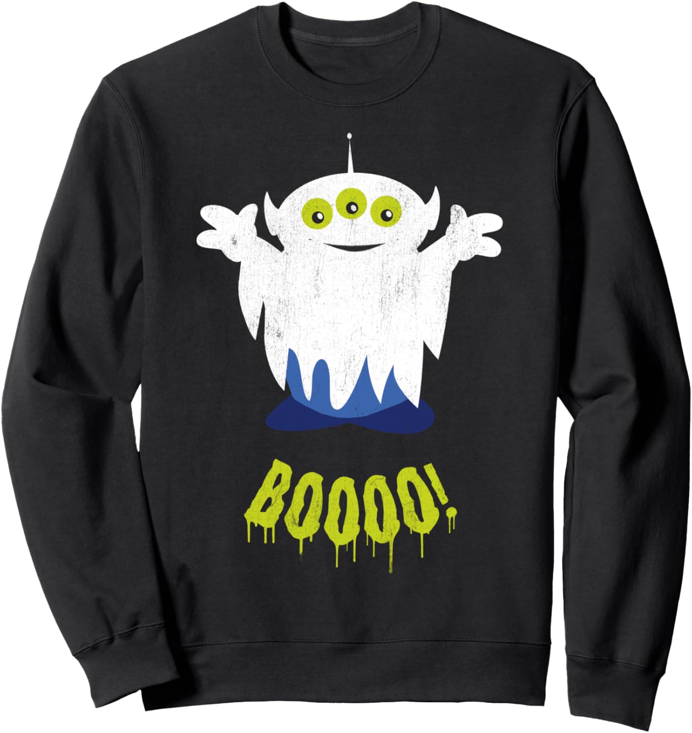 Disney Pixar Toy Story Booo!! Alien Ghost Costume Halloween Sweatshirt