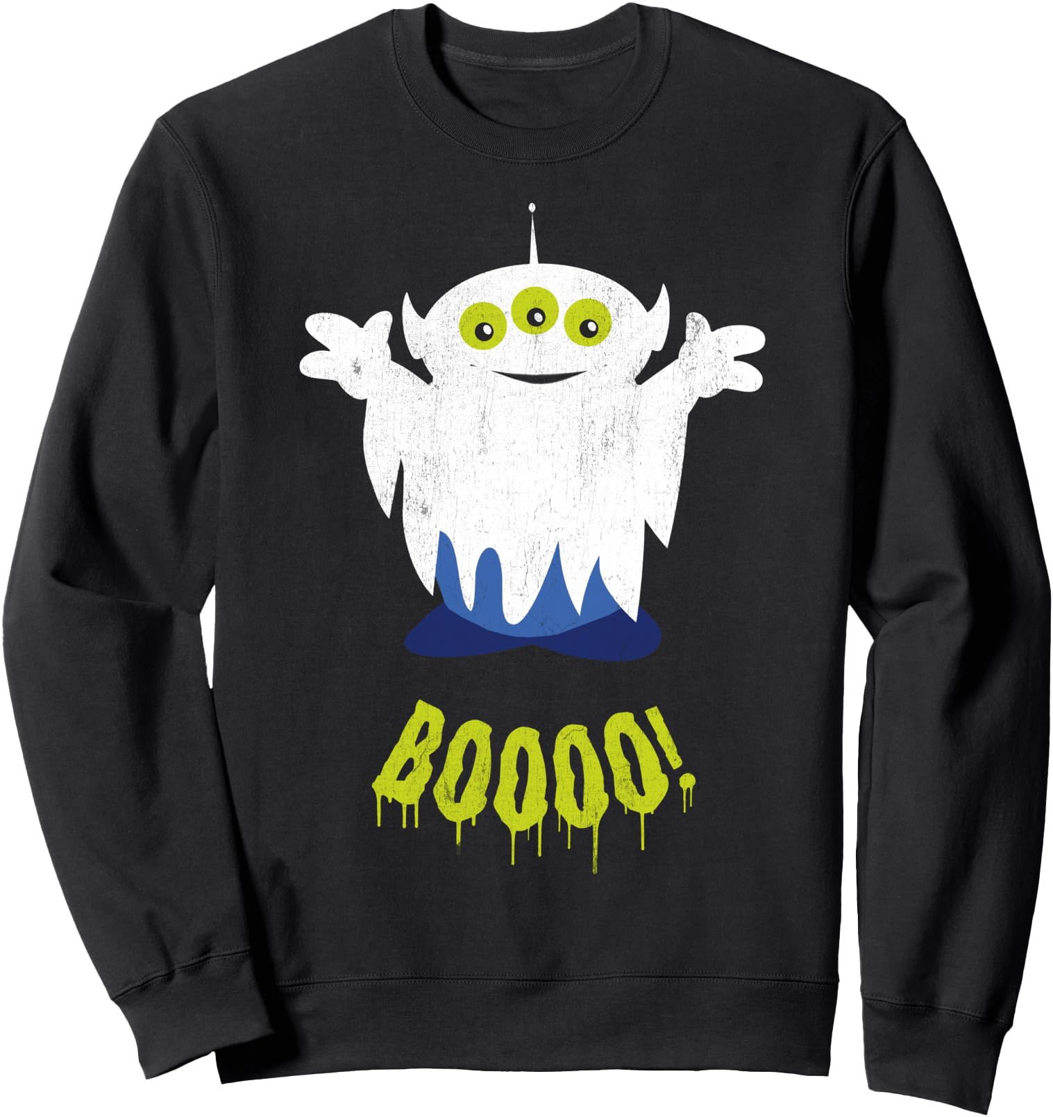 Disney Pixar Toy Story Booo!! Alien Ghost Costume Halloween Sweatshirt