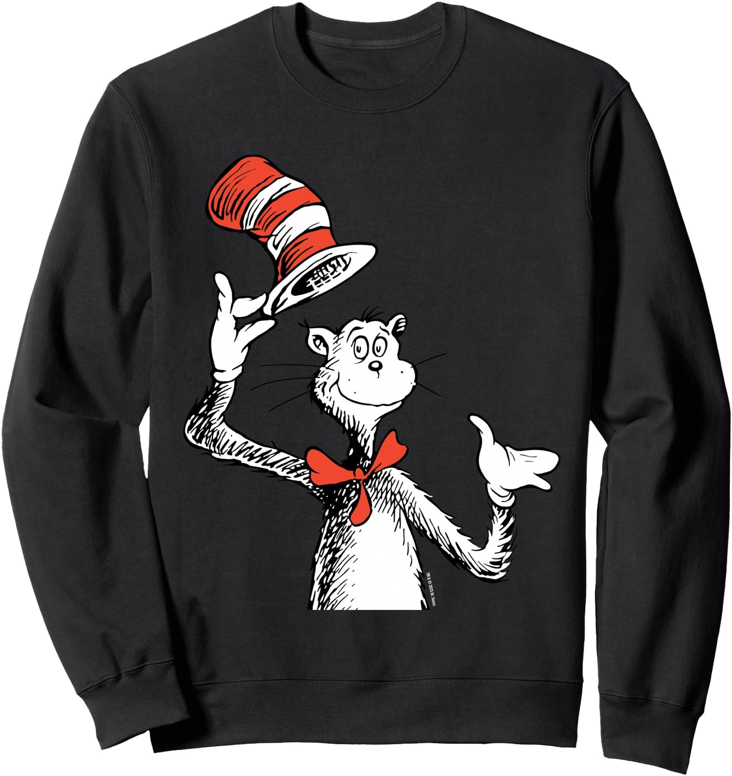 The Cat in the Hat Hat's Off Officially Licensed Sweatshirt