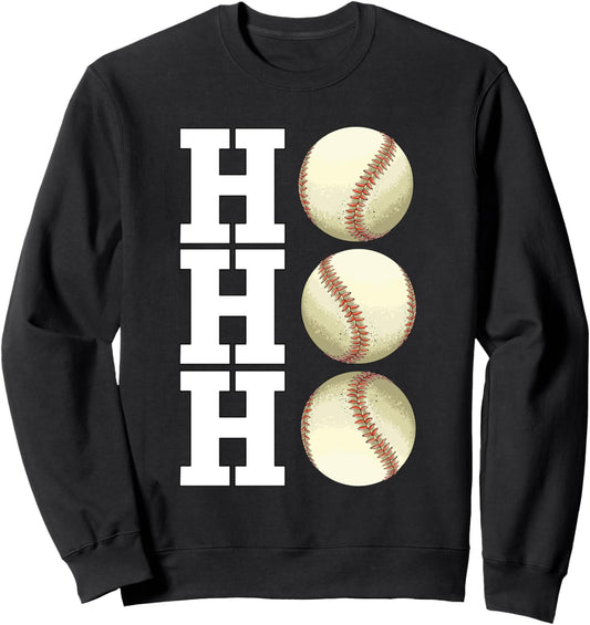 Christmas Ho Ho Ho Baseball Christmas Sweatshirt