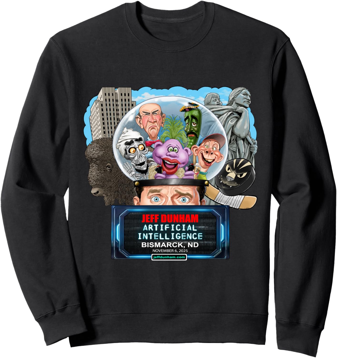 Jeff Dunham Bismarck, ND (2025) Sweatshirt
