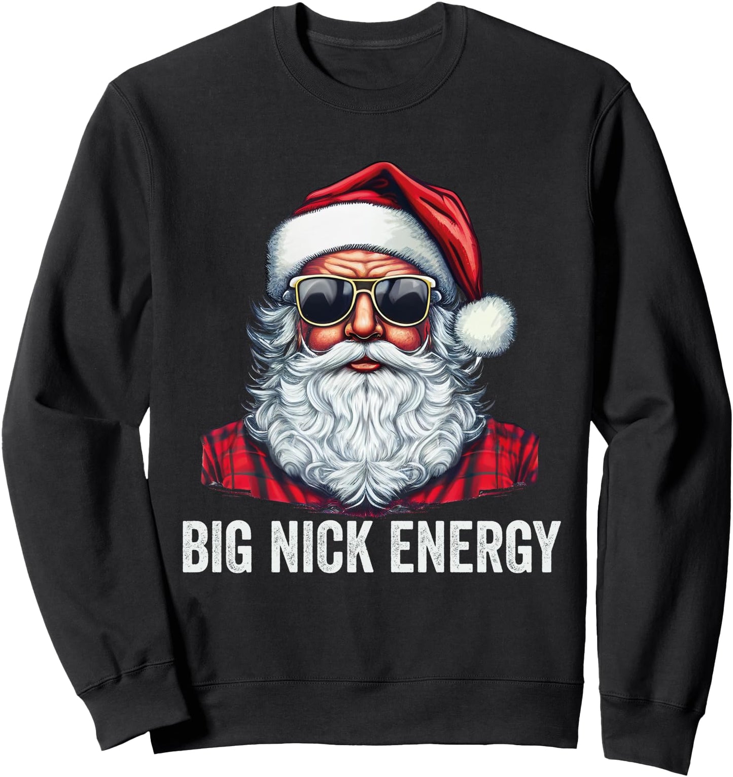Big Nick Energy Christmas Santa Sweatshirt