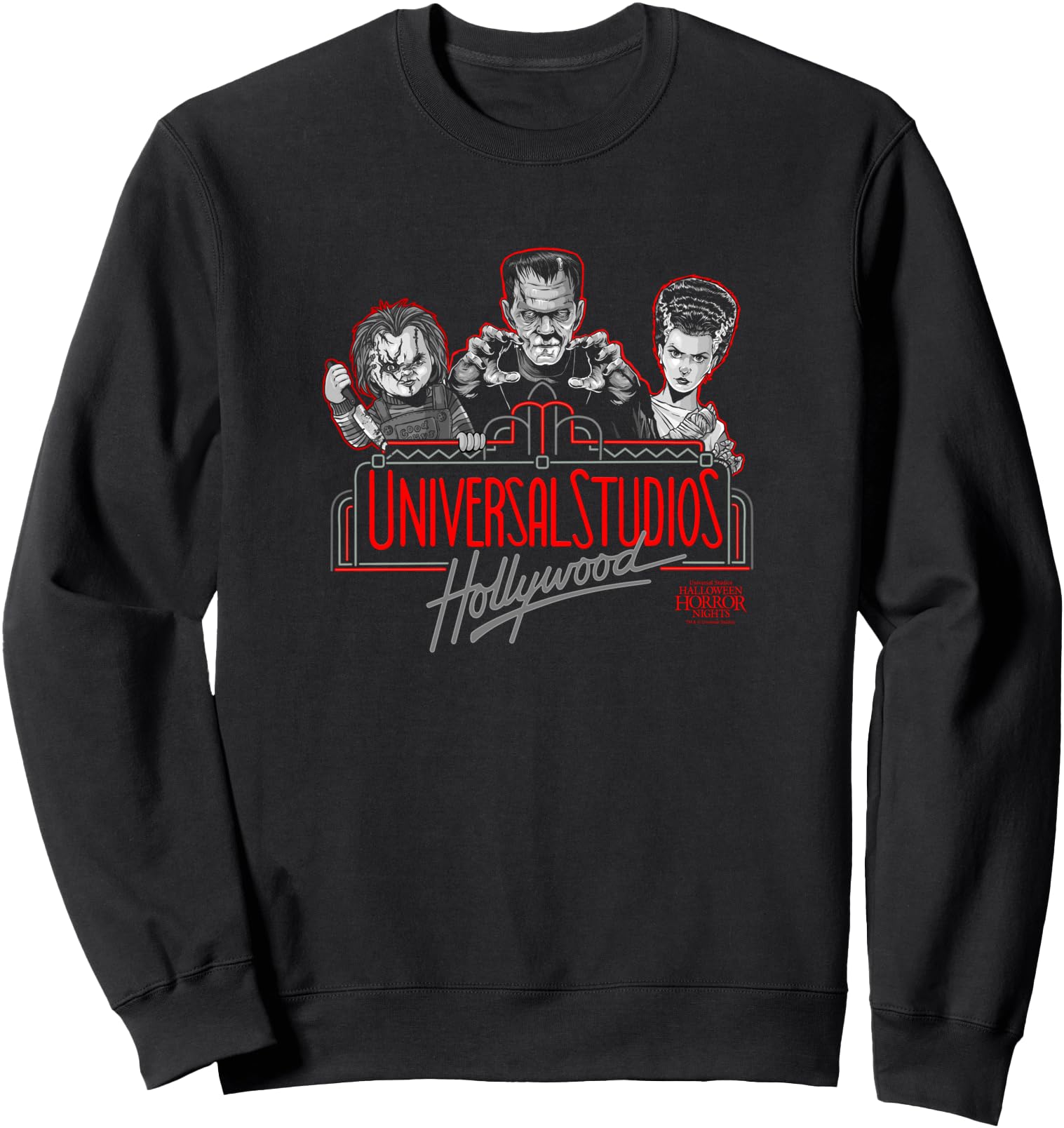 Halloween Horror Nights Hollywood Marquee Sweatshirt