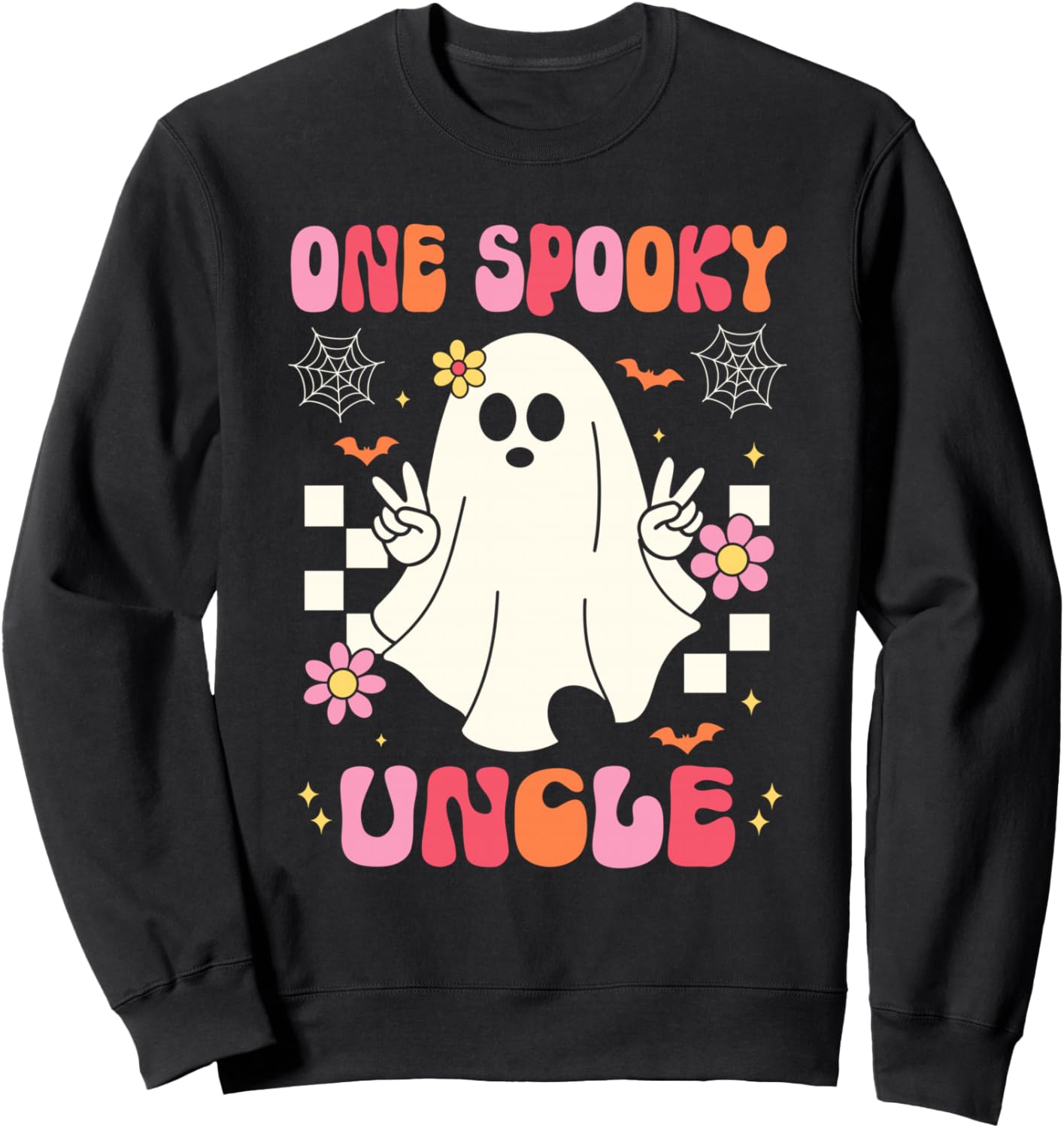 One Spooky Uncle Matching Family Halloween Costumes Sweatshirt
