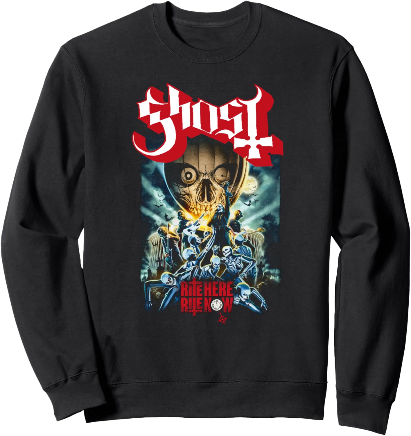 Ghost \u2013 Rite Here, Rite Now Poster Sweatshirt