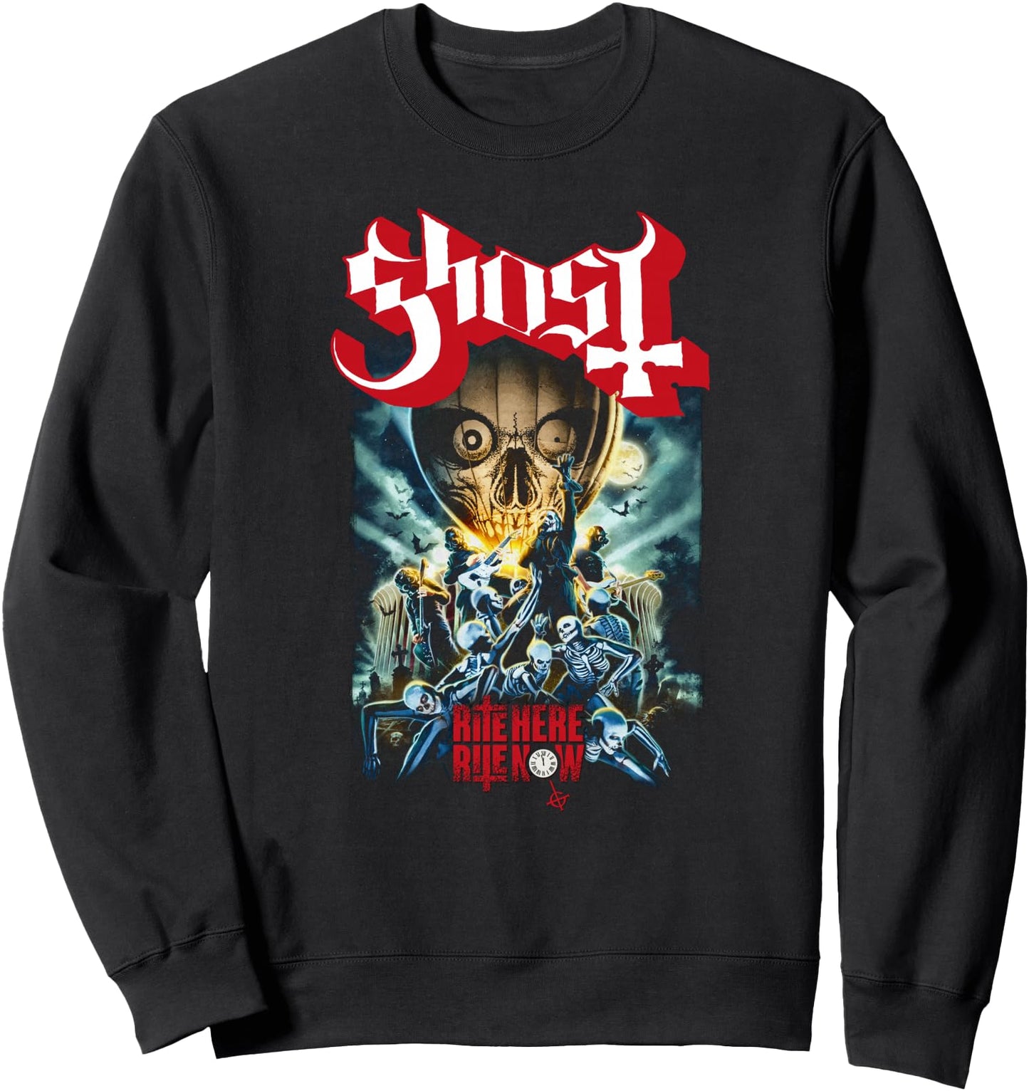 Ghost Rite Here, Rite Now Poster Sweatshirt