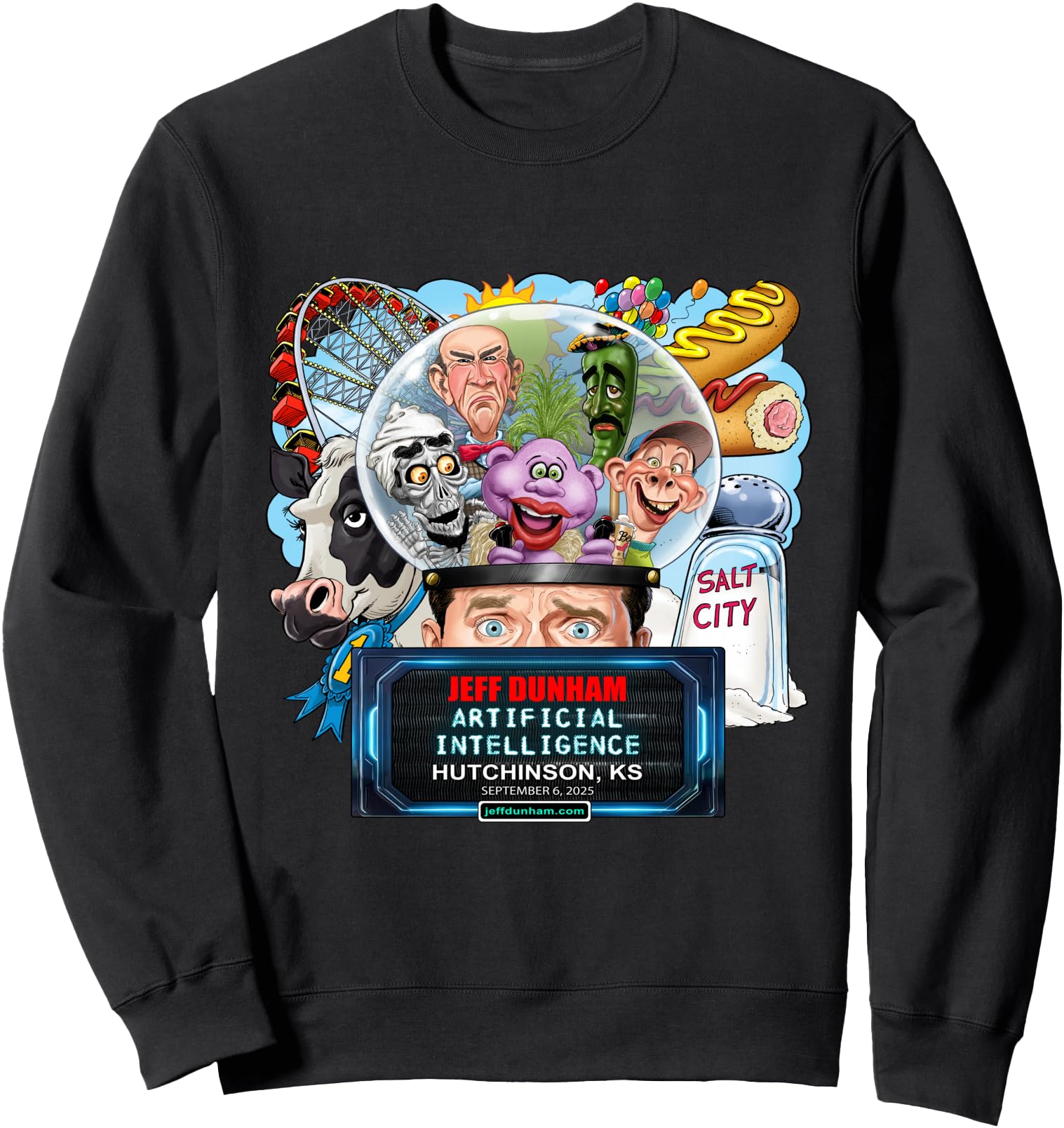 Jeff Dunham Hutchinson, KS (2025) Sweatshirt