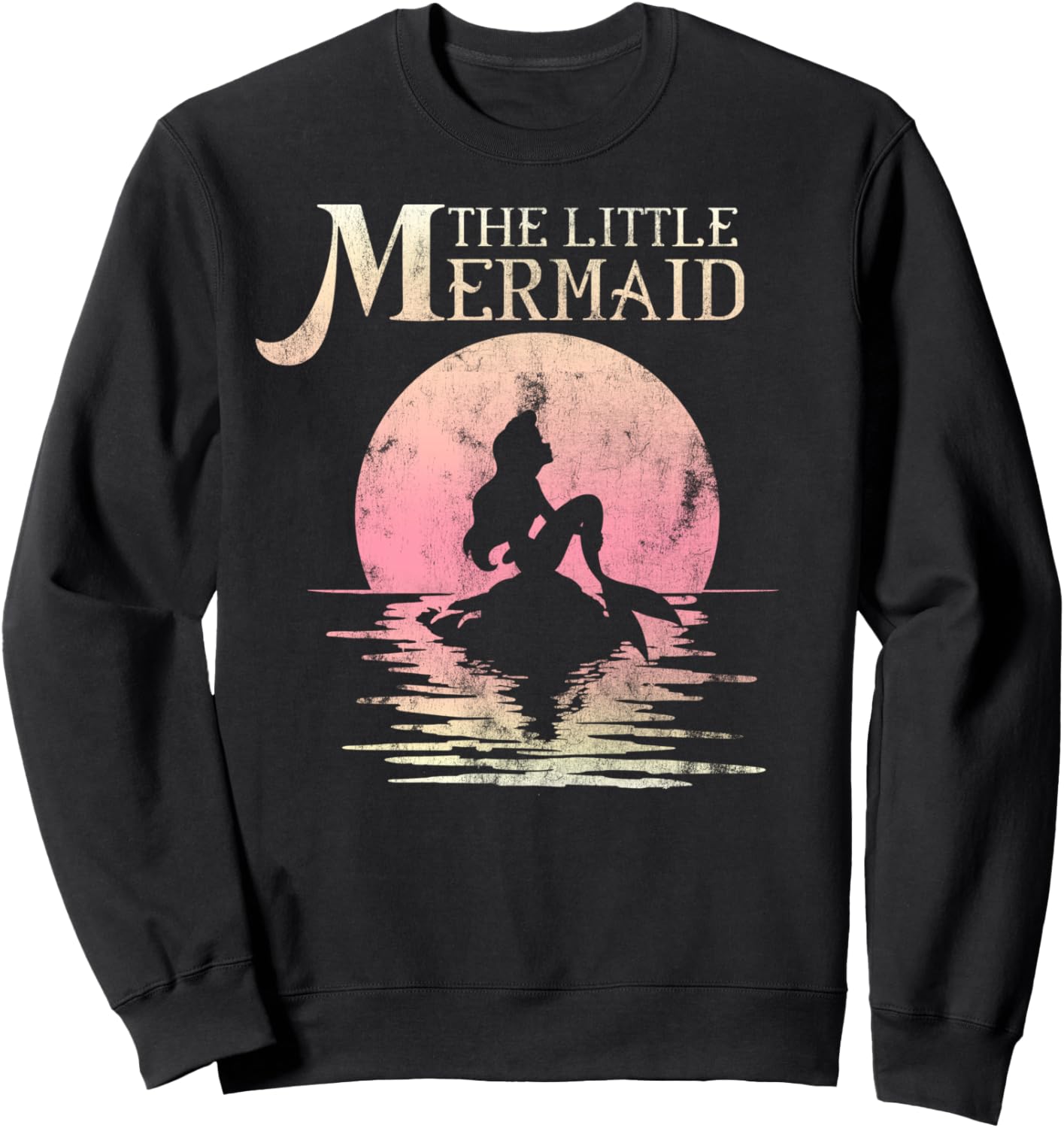 Disney The Little Mermaid Ariel Moon Silhouette Sweatshirt Sweatshirt