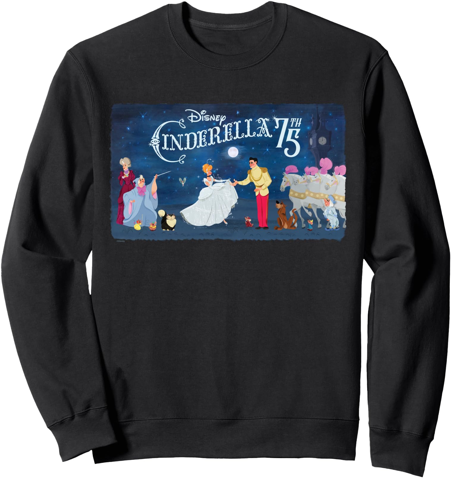 Disney Cinderella 75th Anniversary Storybook Characters Sweatshirt