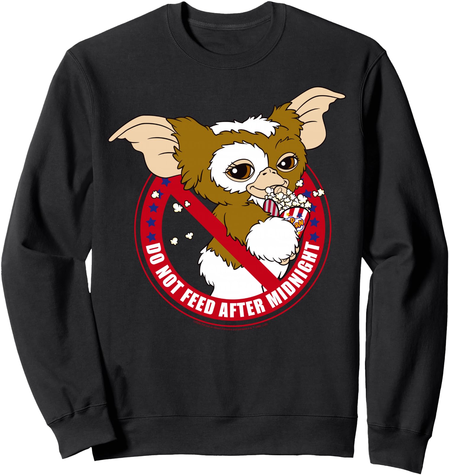 Gremlins Gizmo Do Not Feed After Midnight Sweatshirt