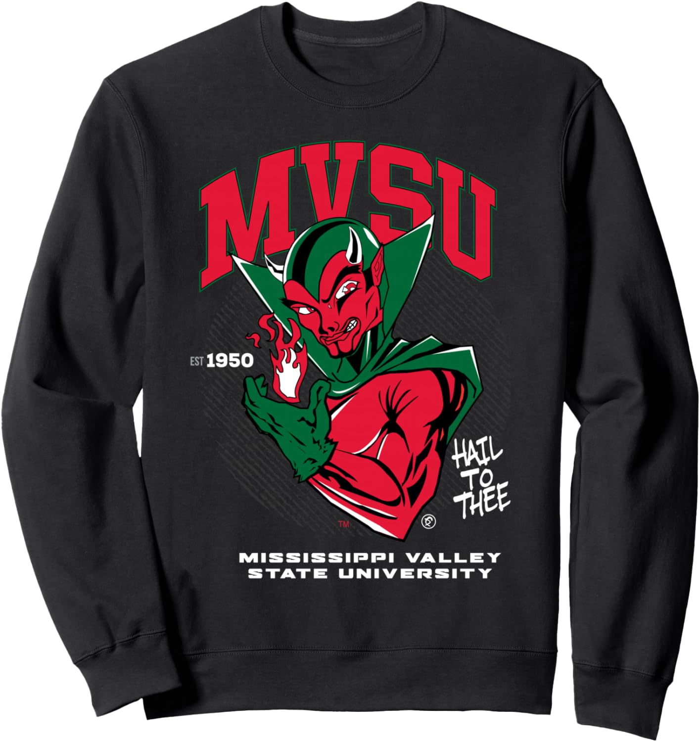 Mississippi Valley State University - HBCU - Delta Devils Sweatshirt