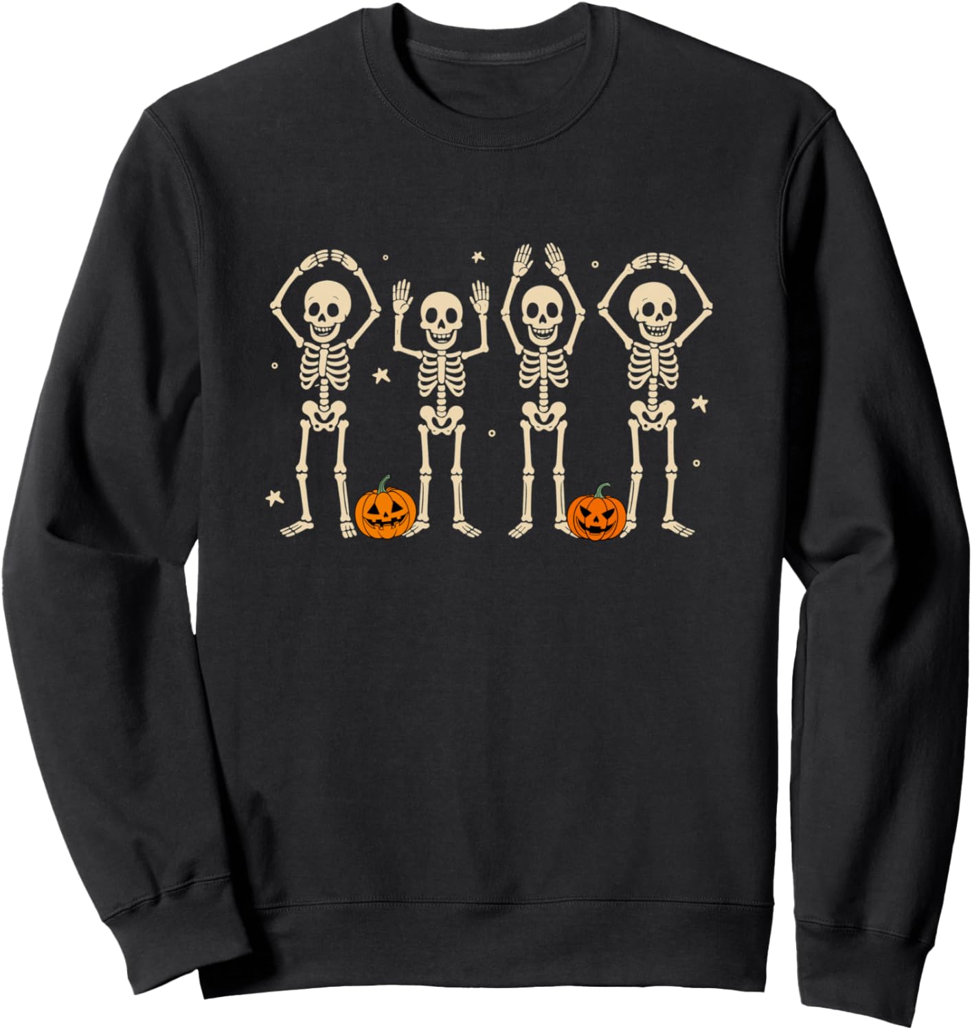 Funny O-H-I-O State Skeleton Ohio Halloween Vintage Sweatshirt