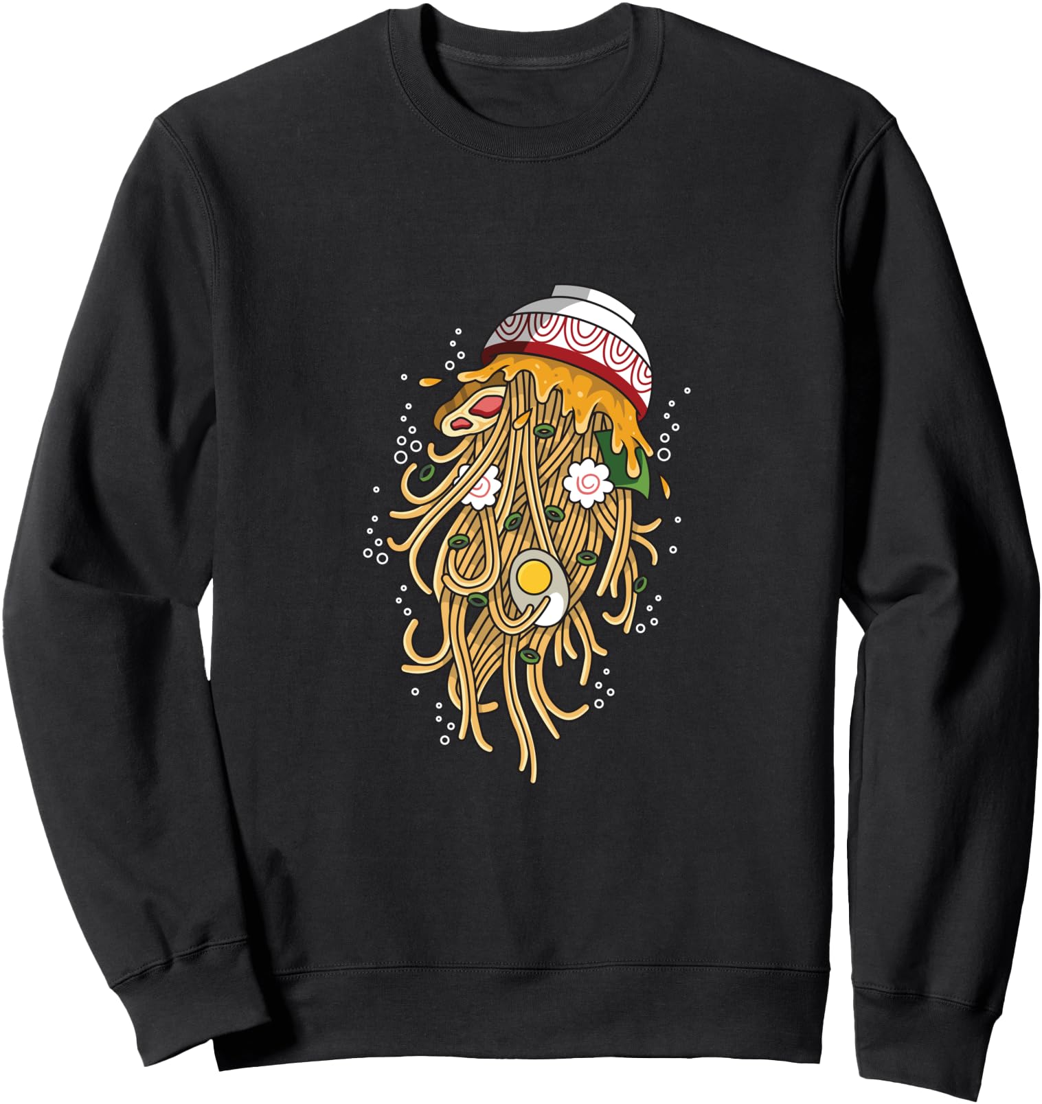 teen girl tops Ramen Bowl Japanese Noodles Anime kawaii Sweatshirt