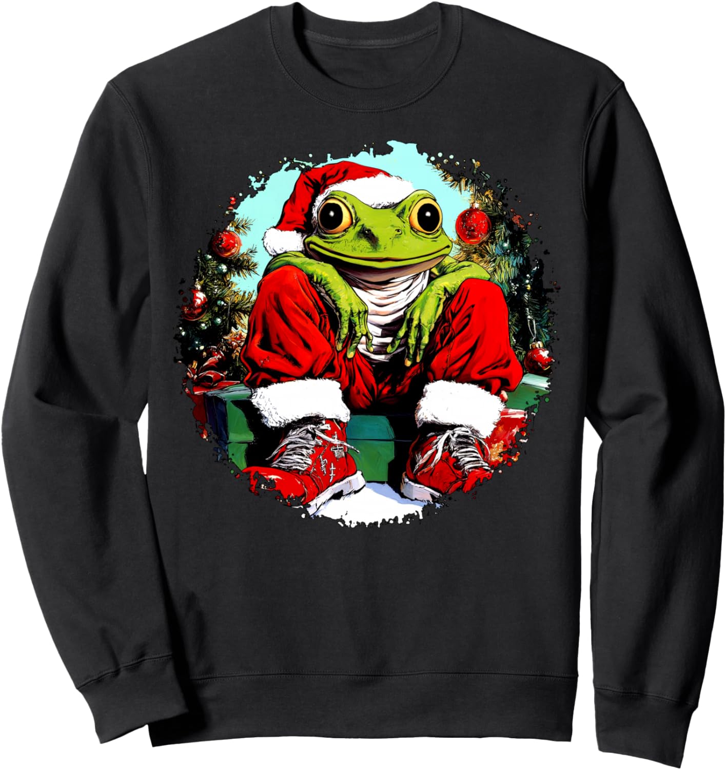 Frogs Christmas Sweatshirt
