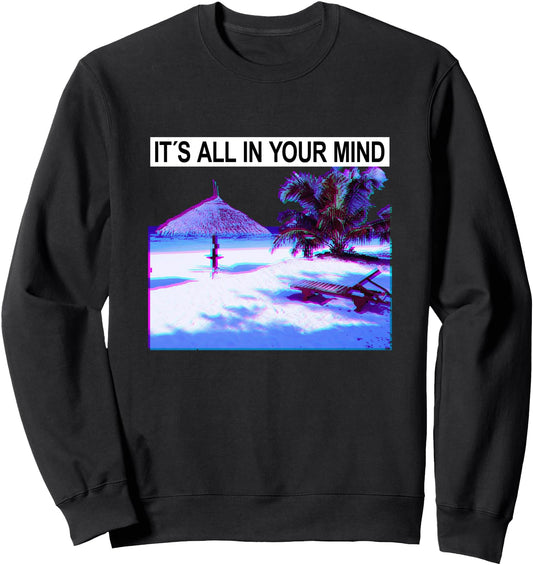 Aesthetic Vaporwave 80s & 90s Holiday Summer Design Japanese Sweatshirt