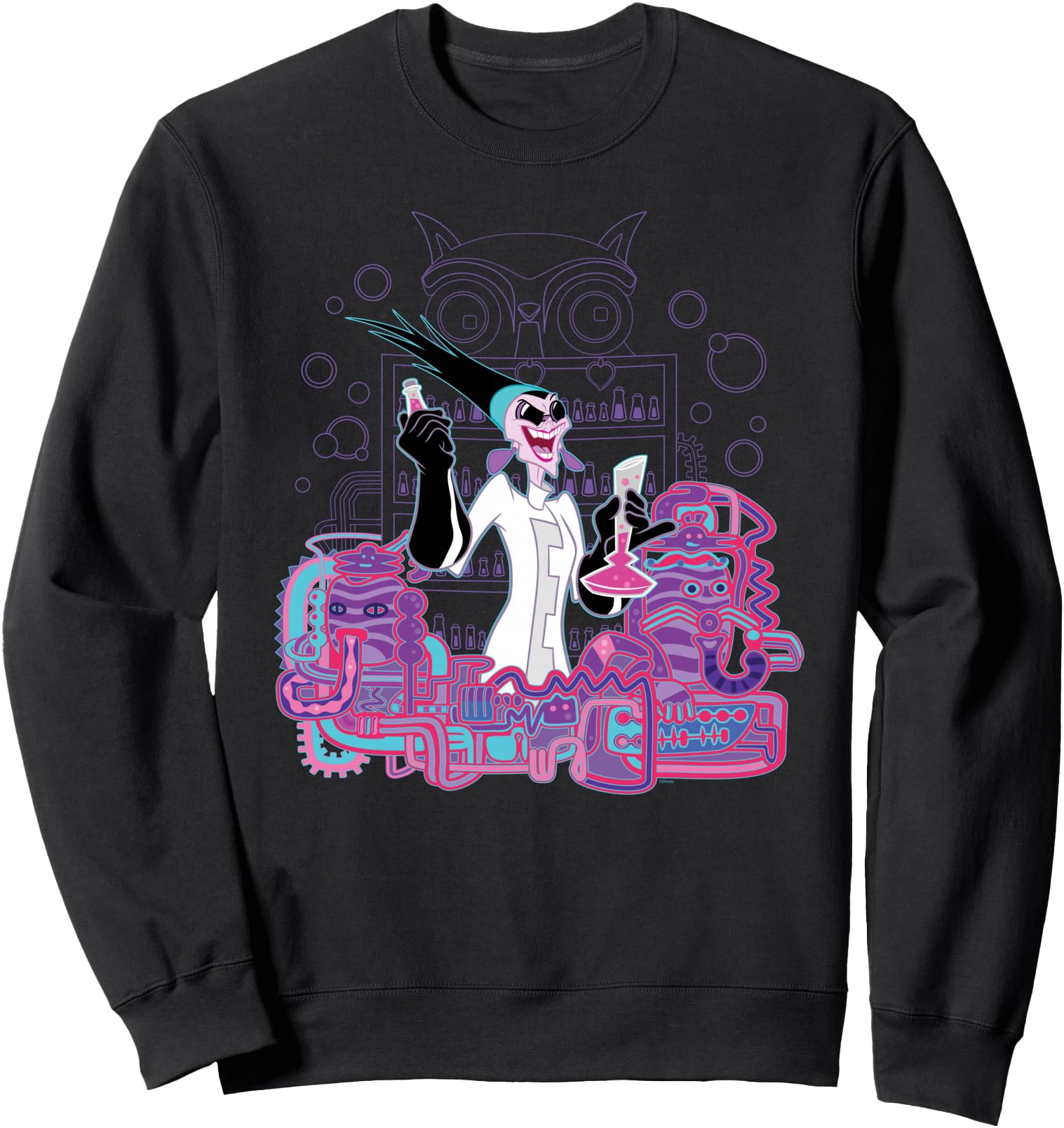 Disney Villains Yzma The Emperor's New Groove Secret Lab Sweatshirt