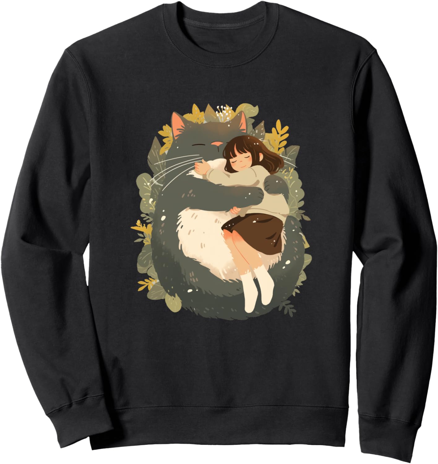 Anime Cozy Cat Owner Sweatshirt