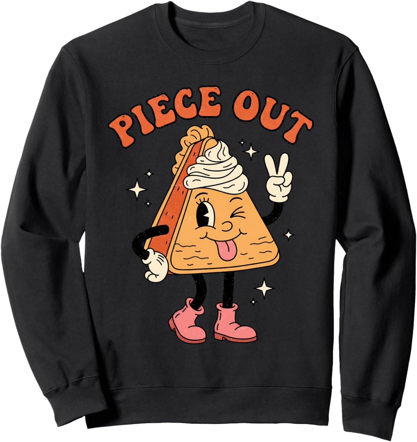 Piece Out Funny Thanksgiving Pie Sweatshirt