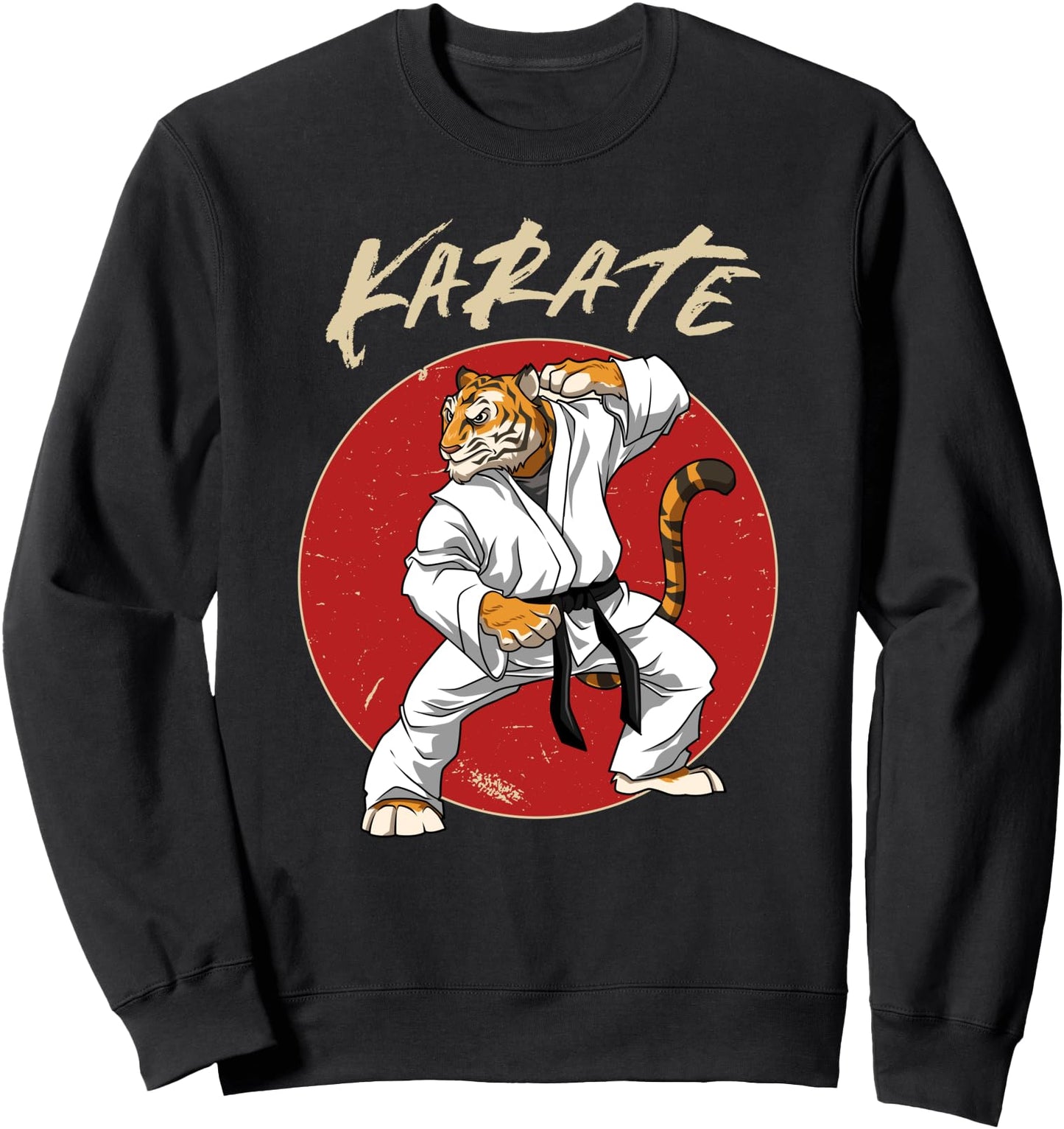 Karate Tiger - Karate Japanese Martial Arts Sweatshirt