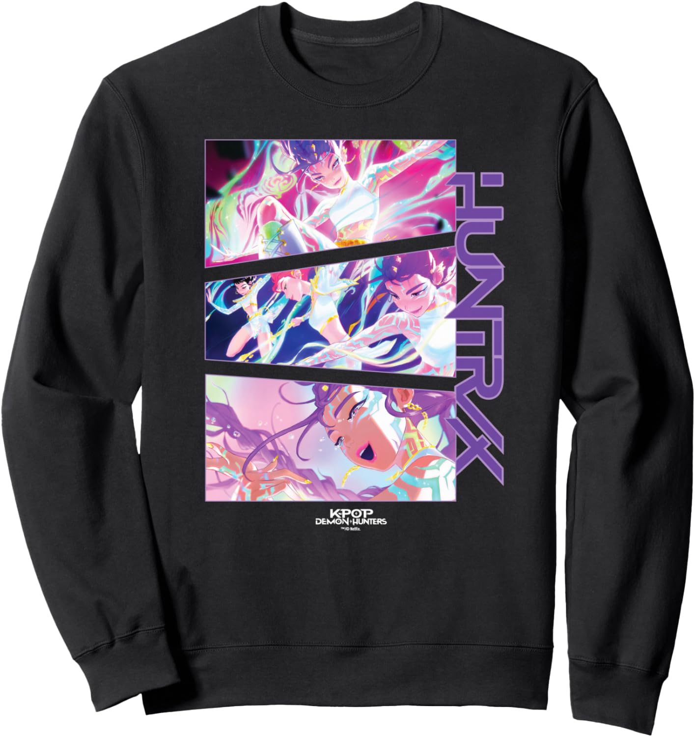 KPop Demon Hunters HUNTR\/X Officially Licensed Sweatshirt