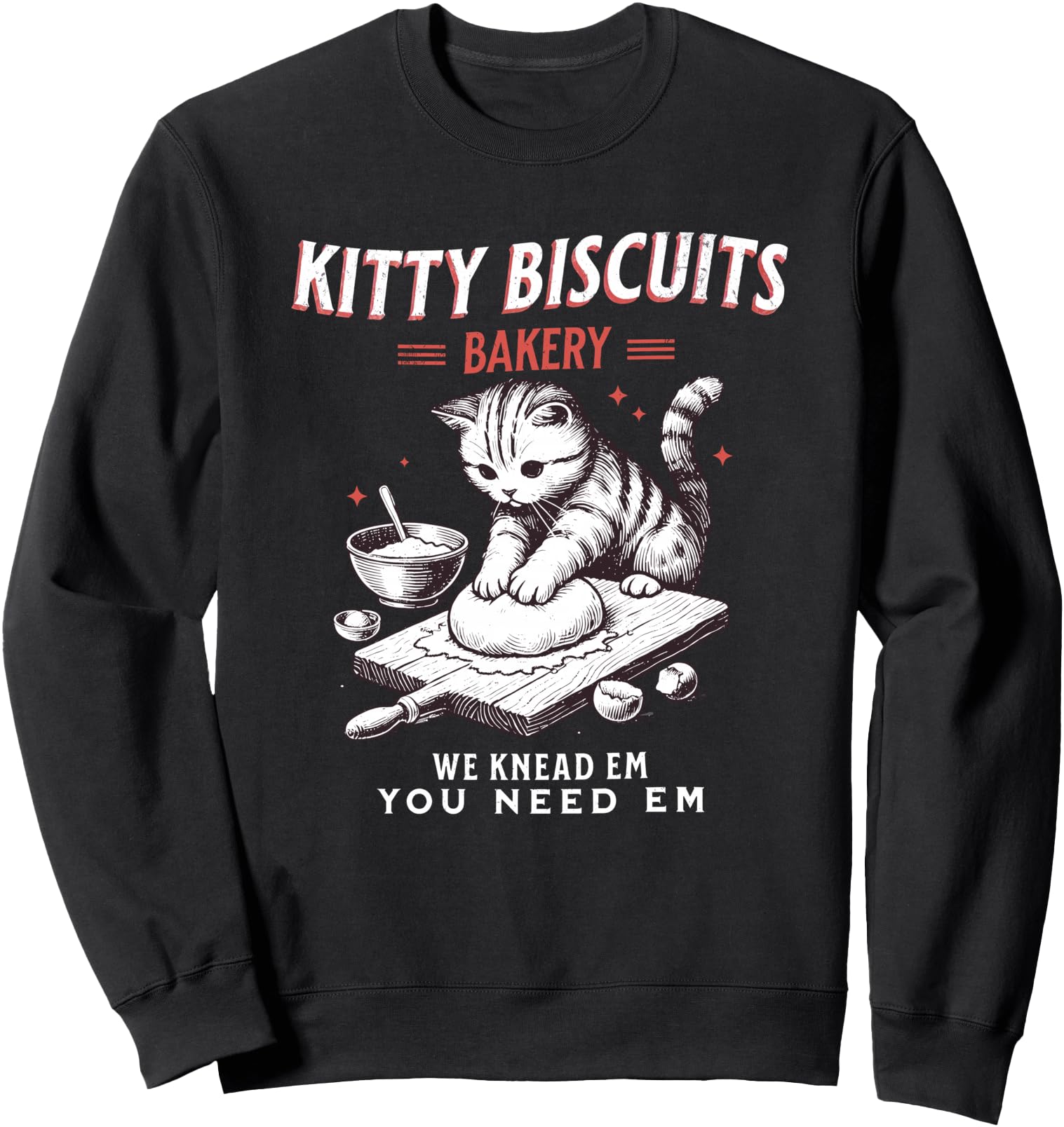 kitty biscuits bakery Sweatshirt