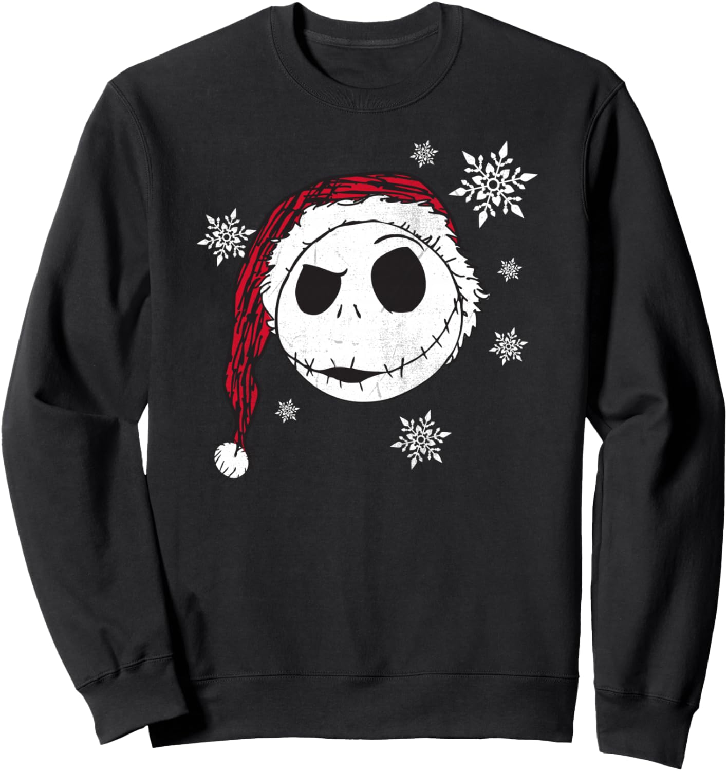 Disney - Nightmare Before Christmas Snowflake Holiday Sweatshirt
