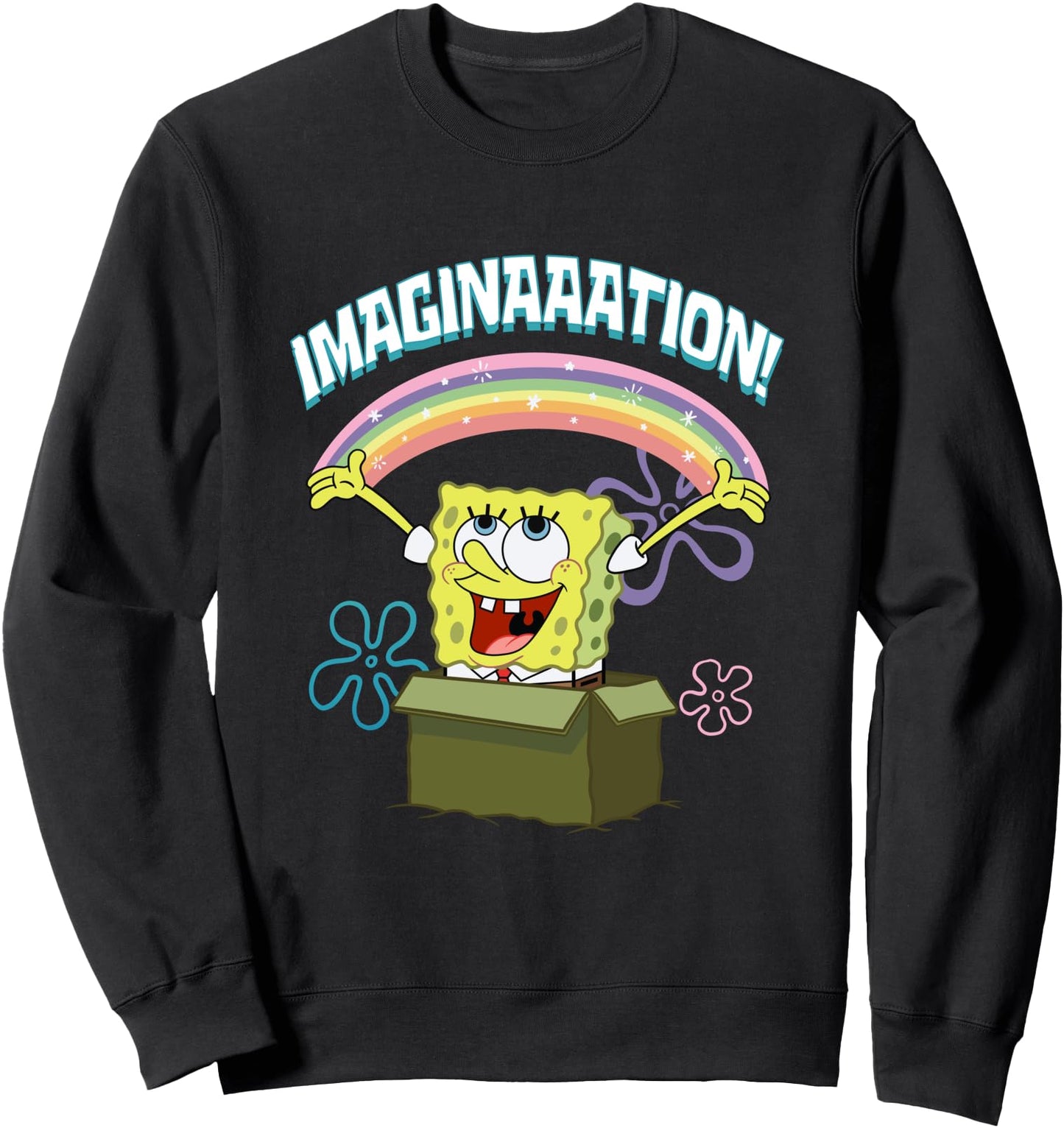 Mademark x SpongeBob SquarePants - SpongeBob SquarePants Imaginaaation Box Funny Sweatshirt