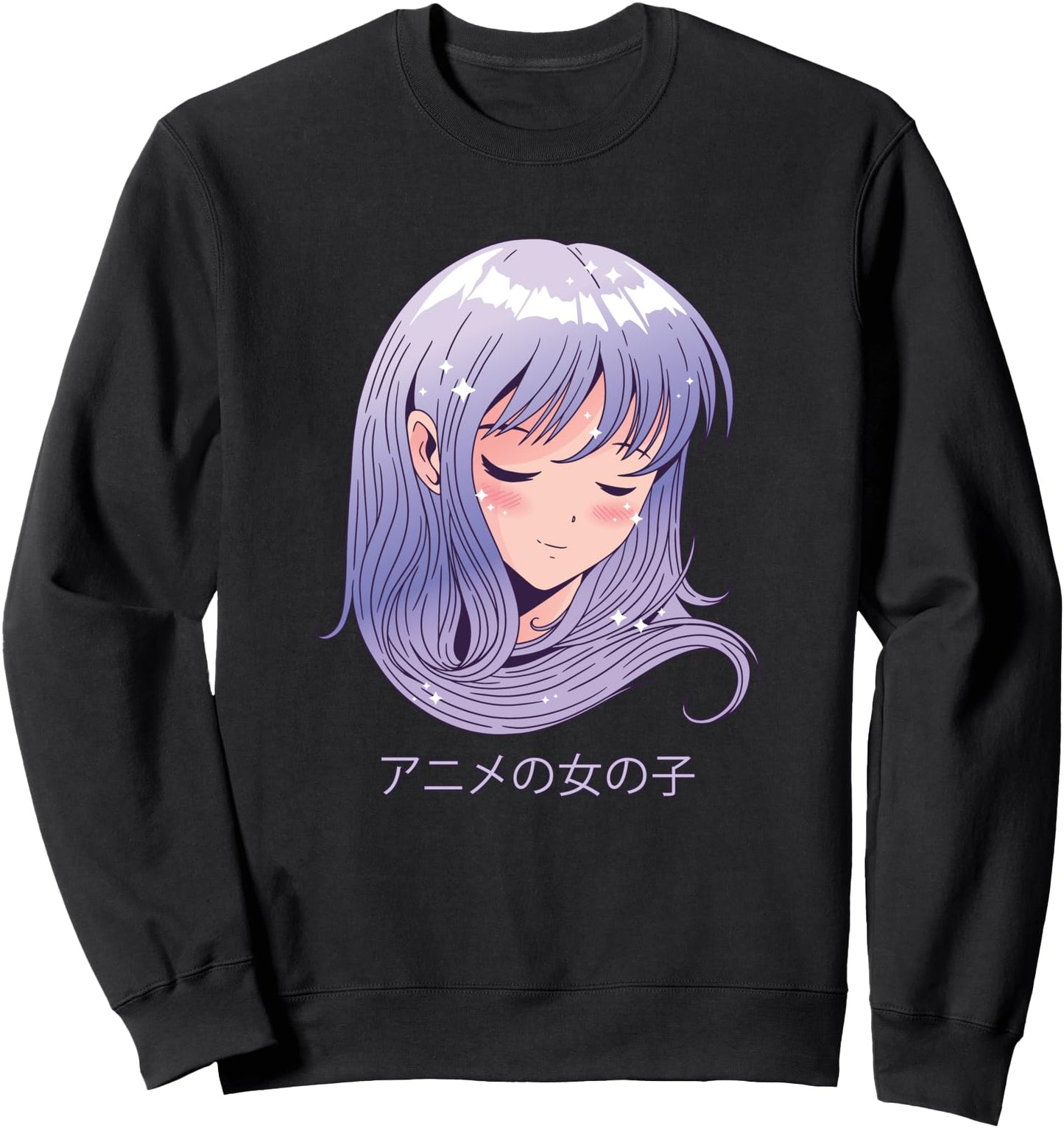 Anime Pastel Girl Kawaii Manga Japanese Aesthetic Clothing Sweatshirt