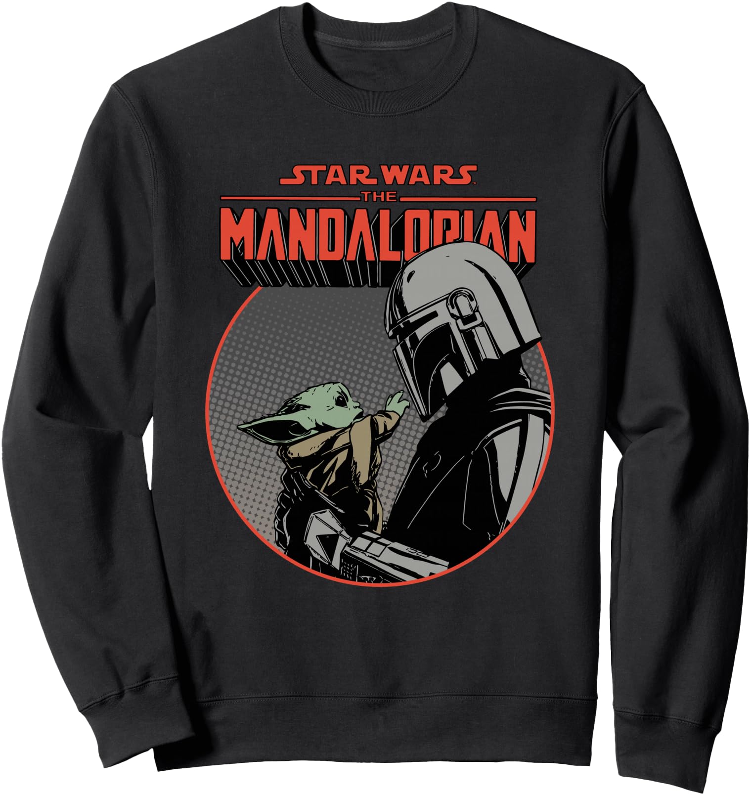 Star Wars The Mandalorian Mando and the Child Retro Sweatshirt