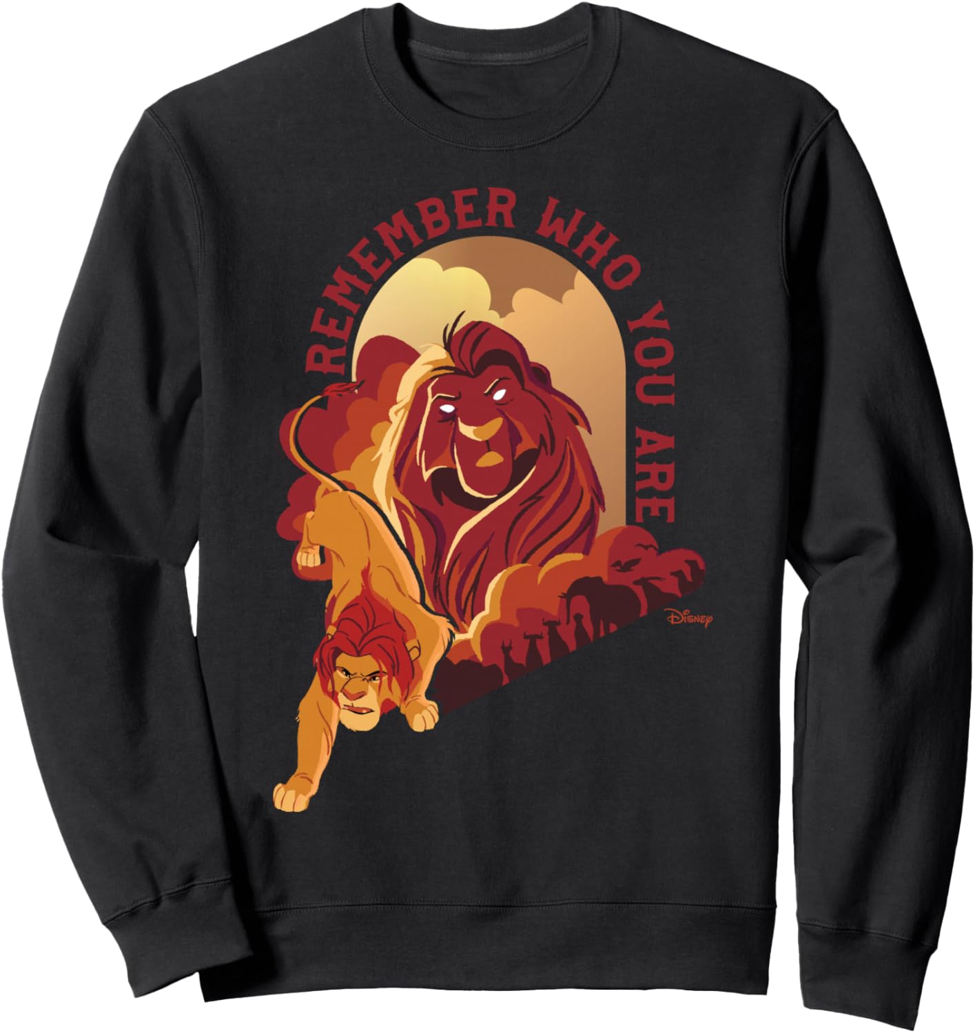 The Lion King - Scar And Mufasa Remember Who You Are Sweatshirt