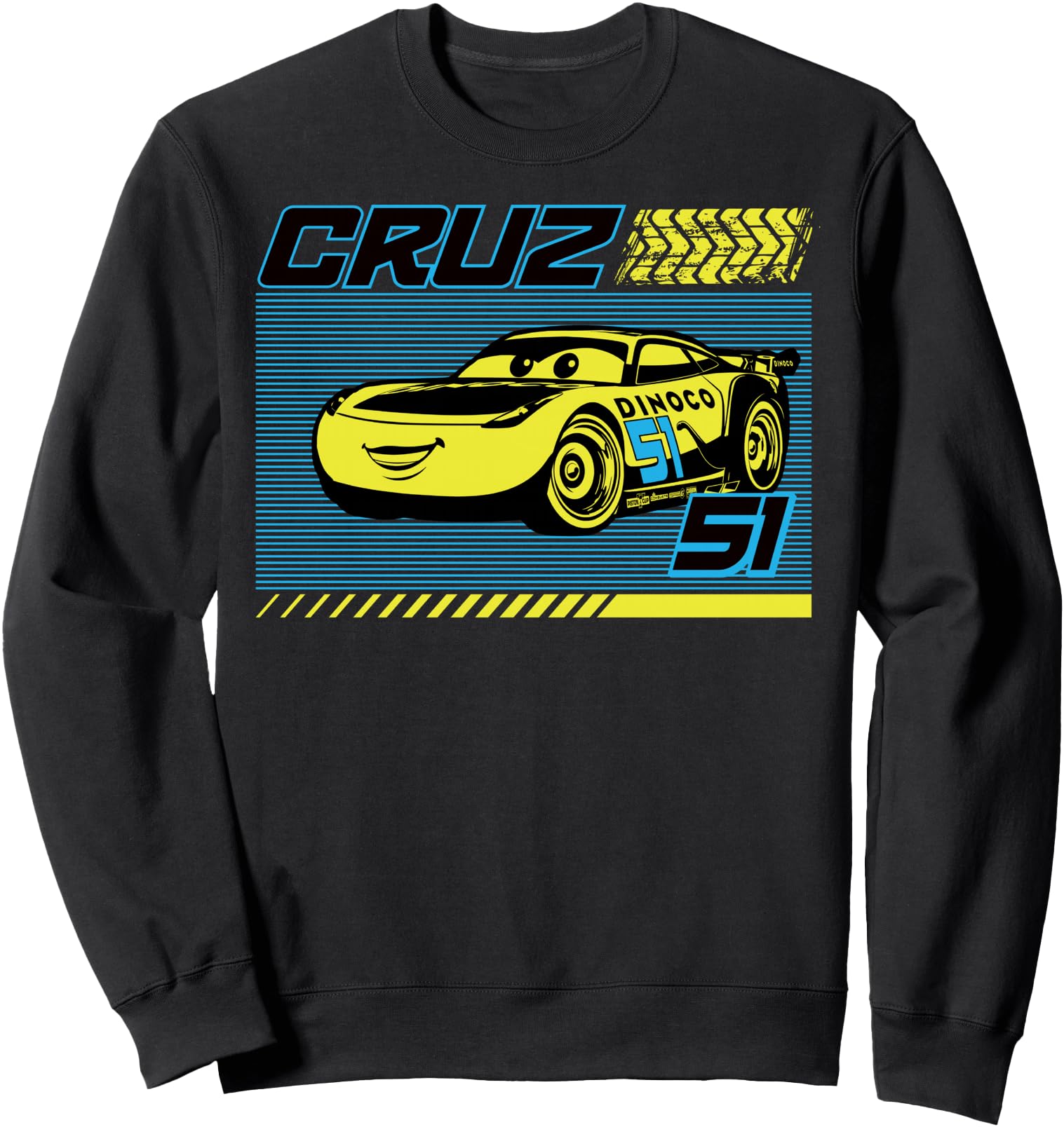 Disney Pixar Cars Dinoco Cruz Ramirez Sweatshirt