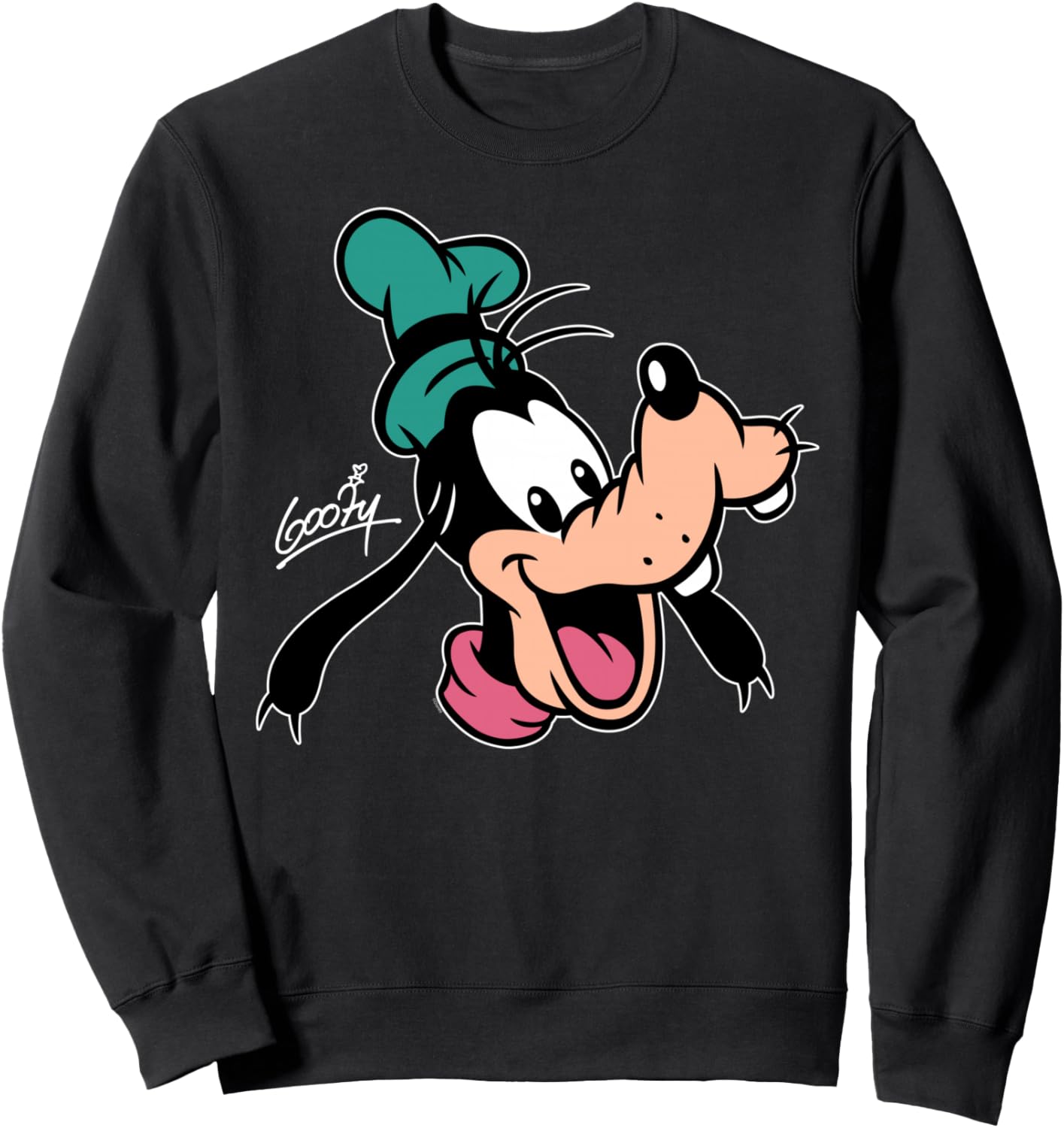 Disney Goofy Big Face Retro Character Trip Matching Sweatshirt