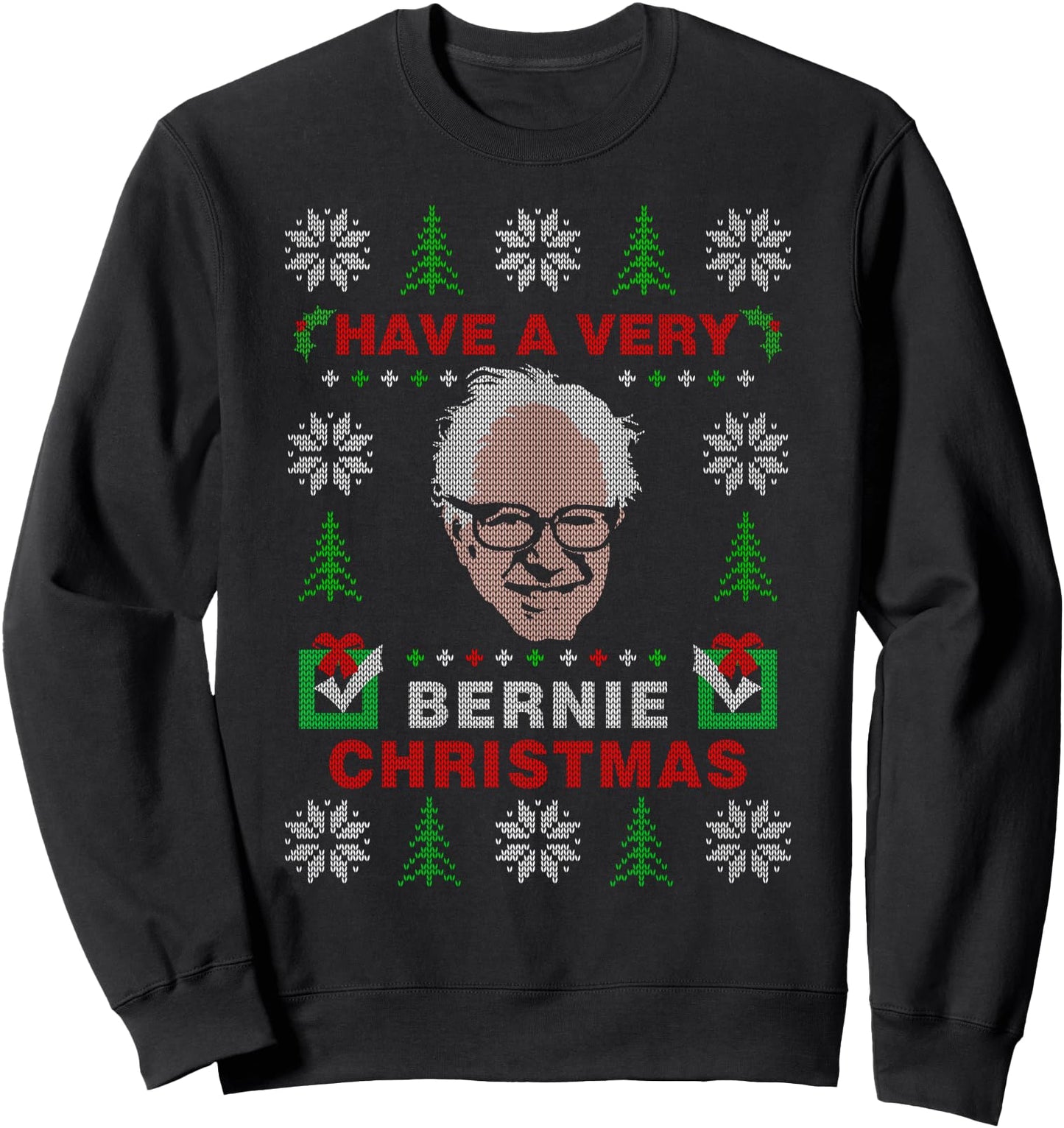2020 Bernie Sanders Ugly Christmas Sweater Sweatshirt