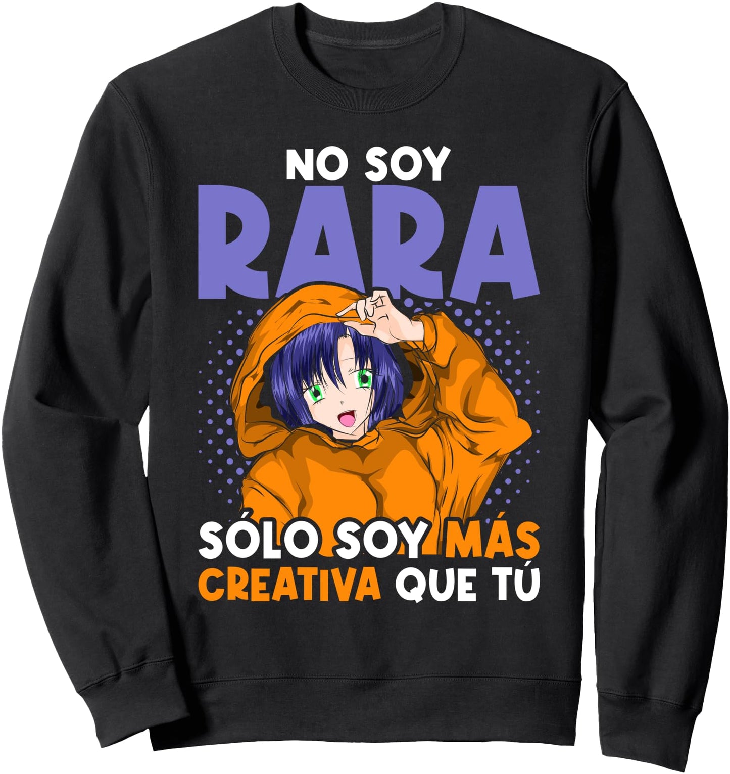Girl Geek Kawaii Japanese Anime Sleever Braver Sweatshirt