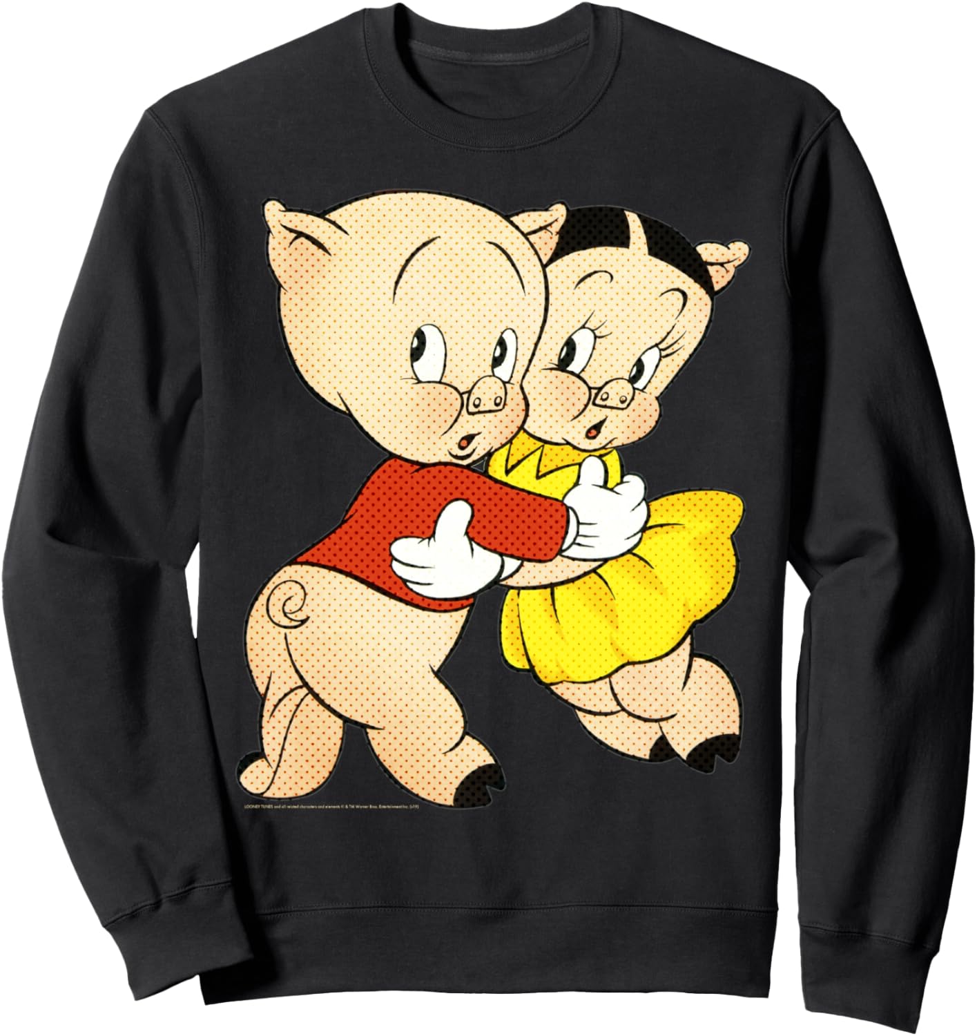 Looney Tunes Porky & Petunia Pig Portrait Sweatshirt